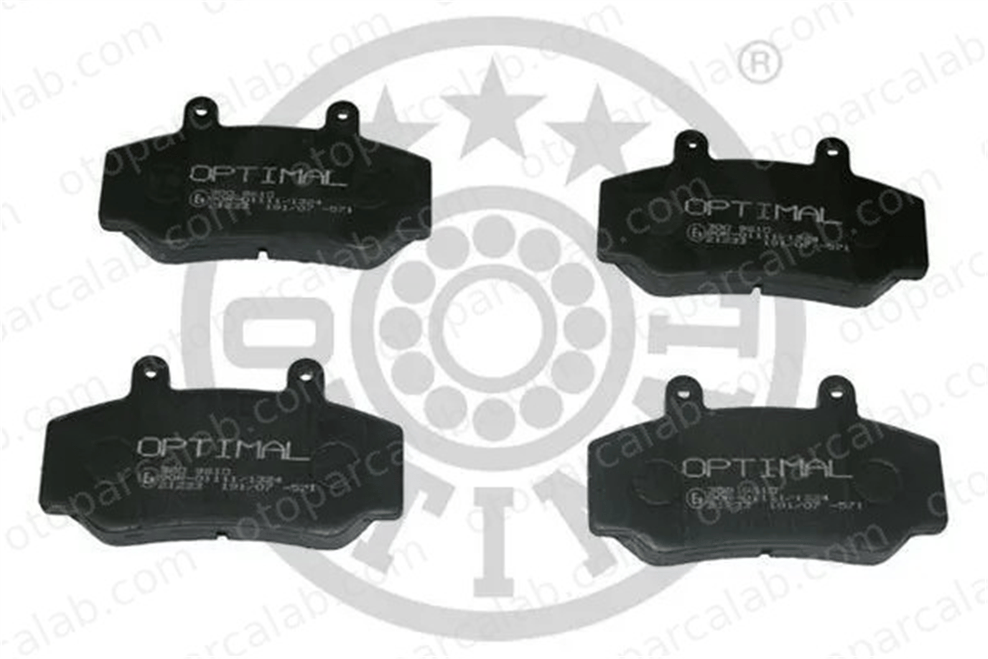 OPTIMAL BP-09610 Fren Disk Balata Ön VOLVO 740 740 Kombi 271179 2711794