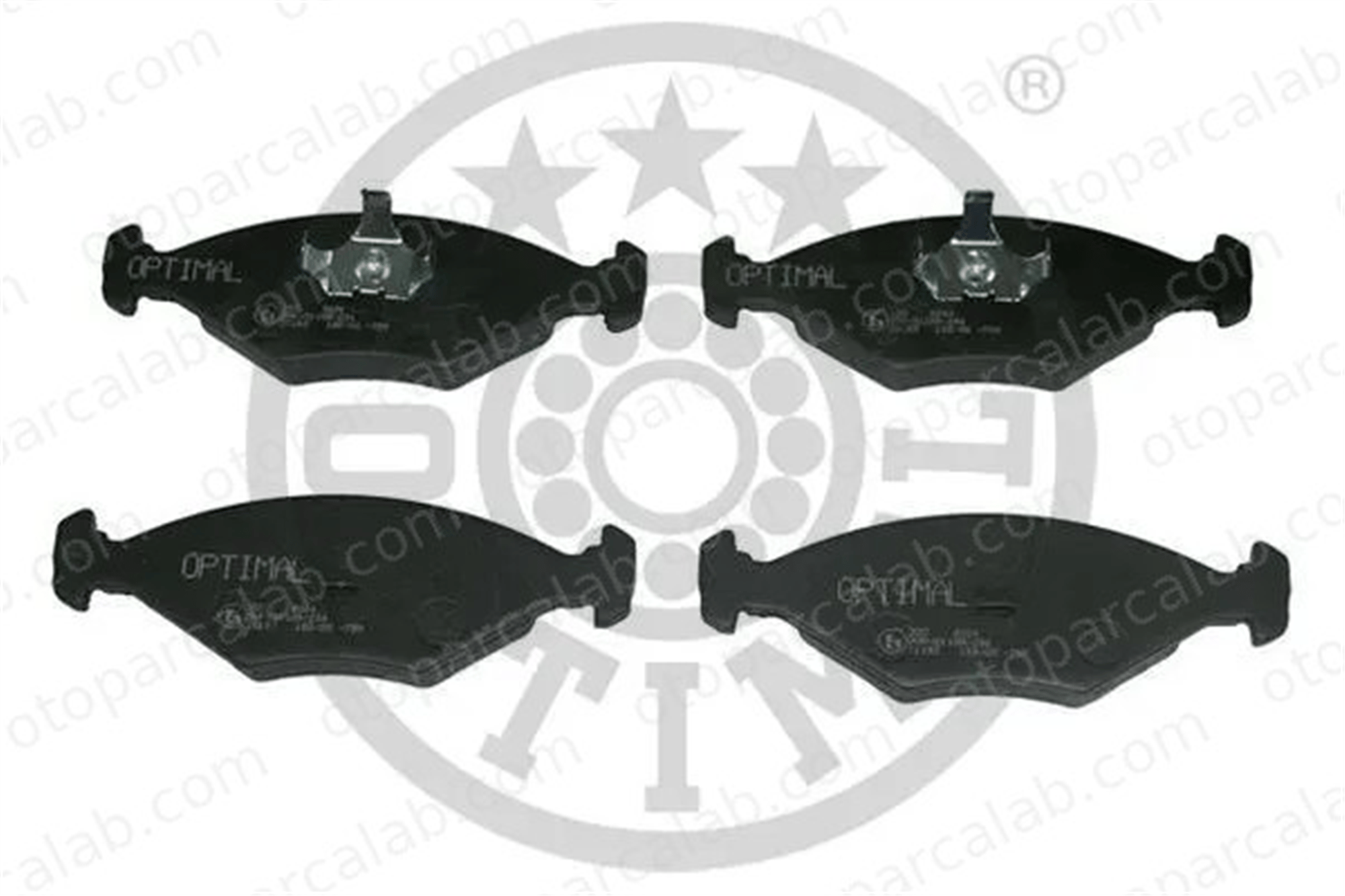 OPTIMAL BP-09694 Fren Disk Balata Ön FIAT ELBA FIORINO Kasa/büyük limuzin 5882942 5882984