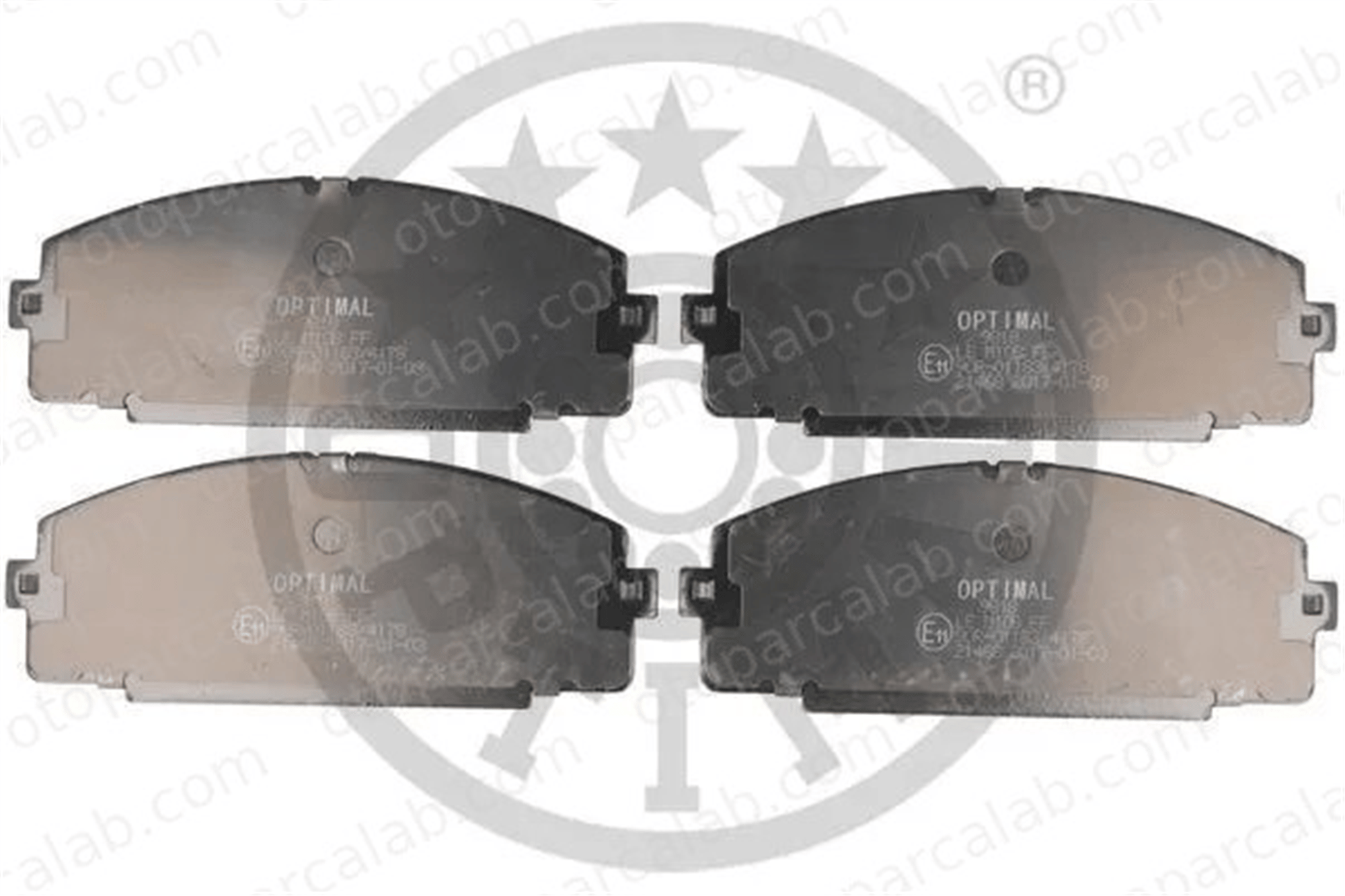 OPTIMAL BP-09818 Fren Disk Balata Ön TOYOTA HIACE IV Minibüs/Otobüs HIACE IV Panelvan/Van 446526370 0446526370