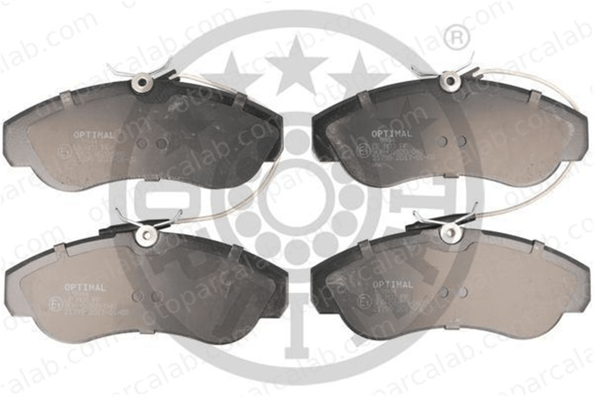 OPTIMAL BP-09944 Fren Disk Balata Ön FIAT DUCATO Panelvan/Van DUCATO Platform şasi 425452 425118