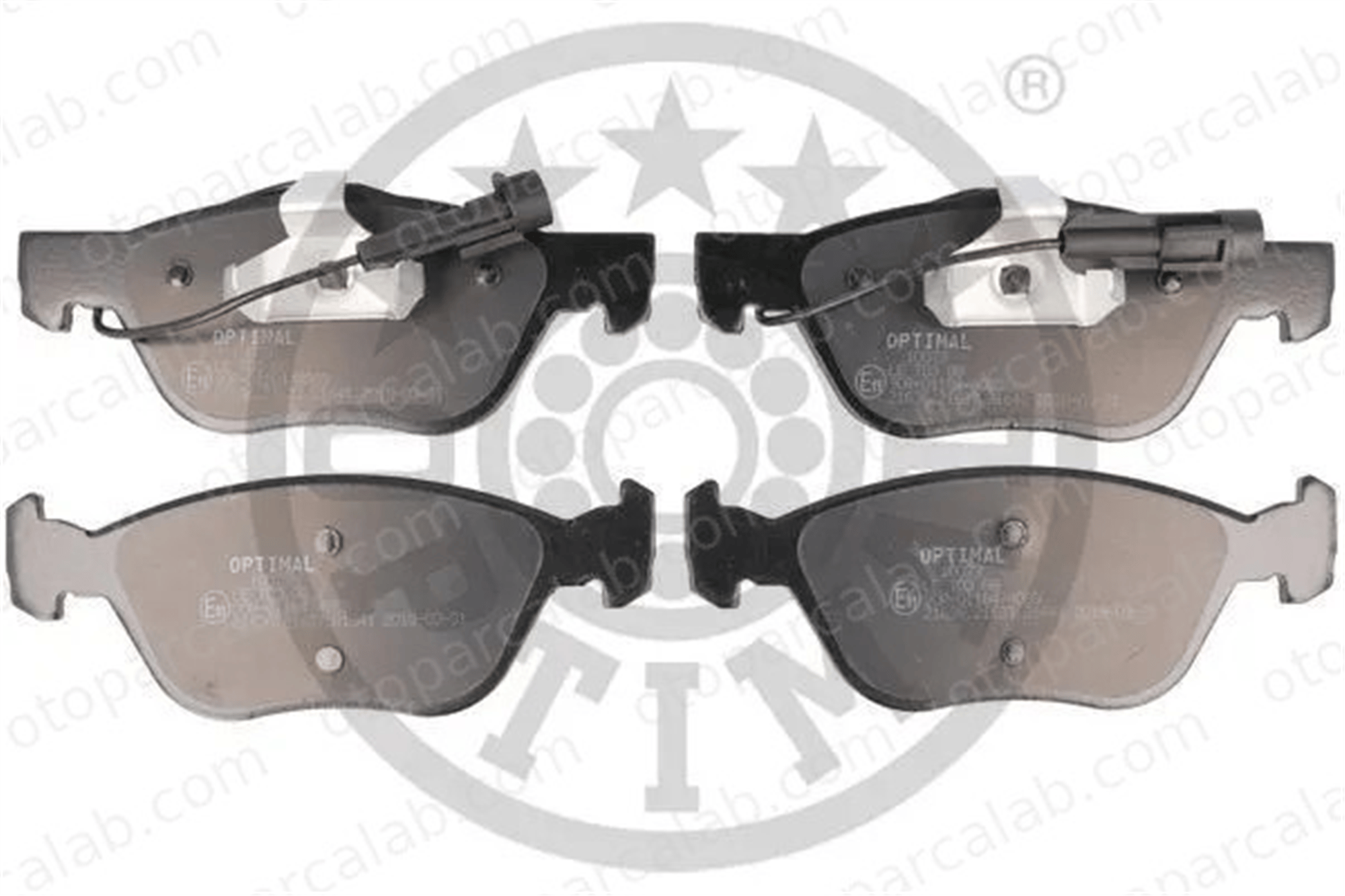 OPTIMAL BP-10073 Fren Disk Balata Ön ALFA ROMEO 156 Sportwagon 156 9947156 71748388