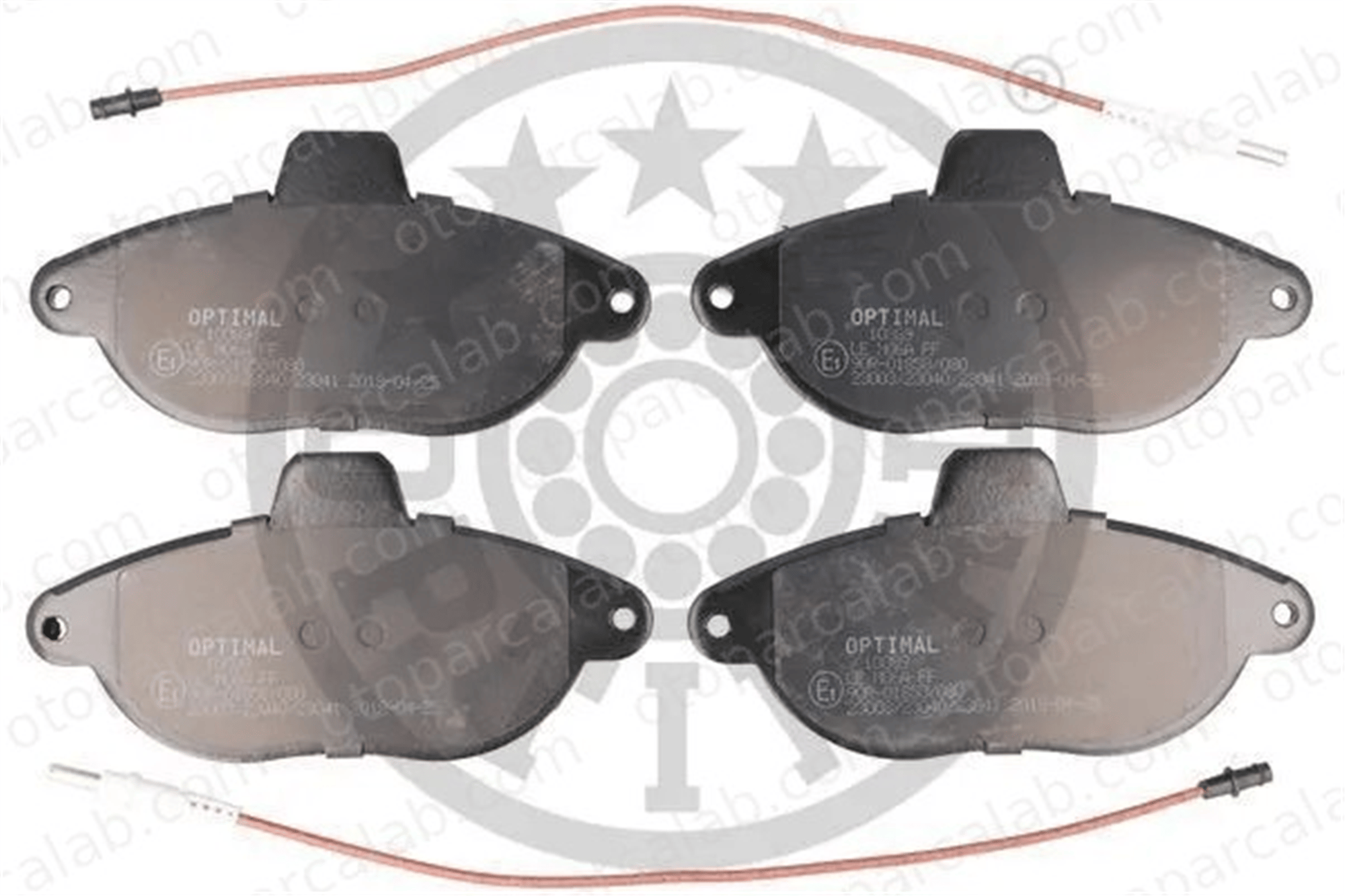 OPTIMAL BP-10089 Fren Disk Balata Ön PEUGEOT EXPERT EXPERT Panelvan/Van 425125 425126