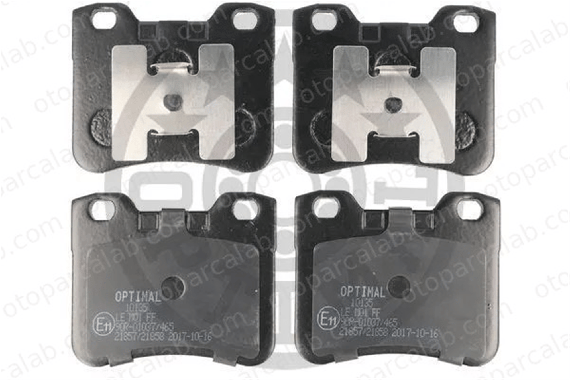 OPTIMAL BP-10135 Fren Disk Balata Ön CITROËN SAXO PEUGEOT 106 II 425128 425164