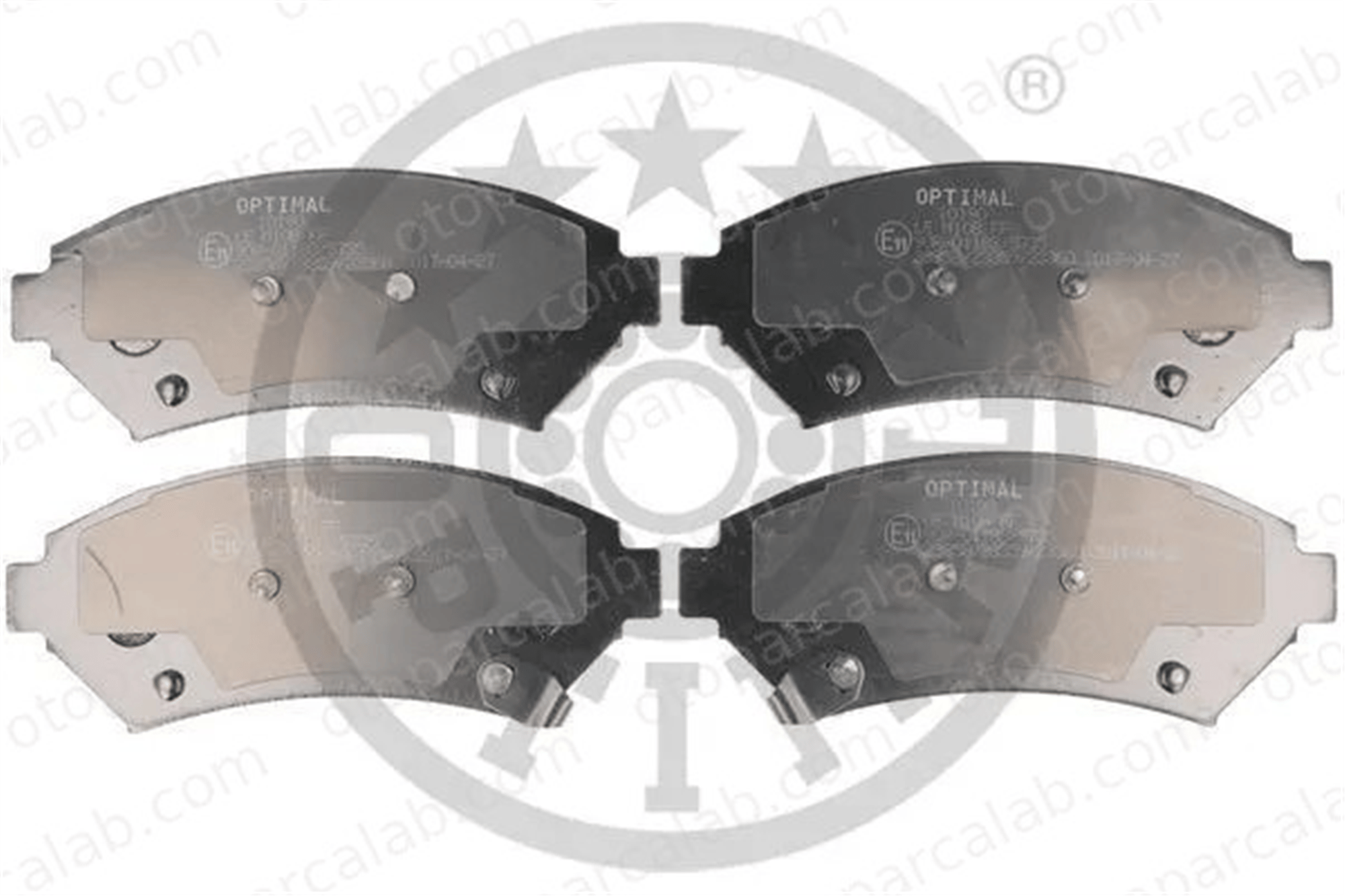 OPTIMAL BP-10190 Fren Disk Balata Ön PONTIAC TRANS SPORT OPEL SINTRA 1605947 18045380