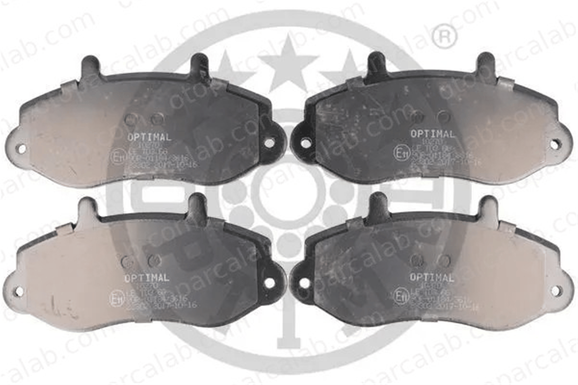 OPTIMAL BP-10270 Fren Disk Balata Ön OPEL MOVANO A Panelvan/Van MOVANO A Minibüs/Otobüs 4404777 1605979