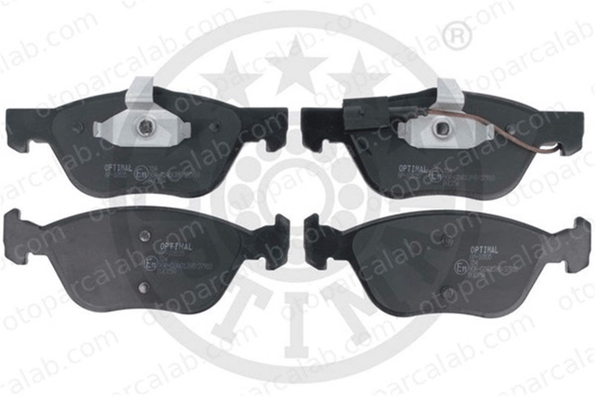OPTIMAL BP-10535 Fren Disk Balata Ön ALFA ROMEO 156 156 Sportwagon 77362193 77362231
