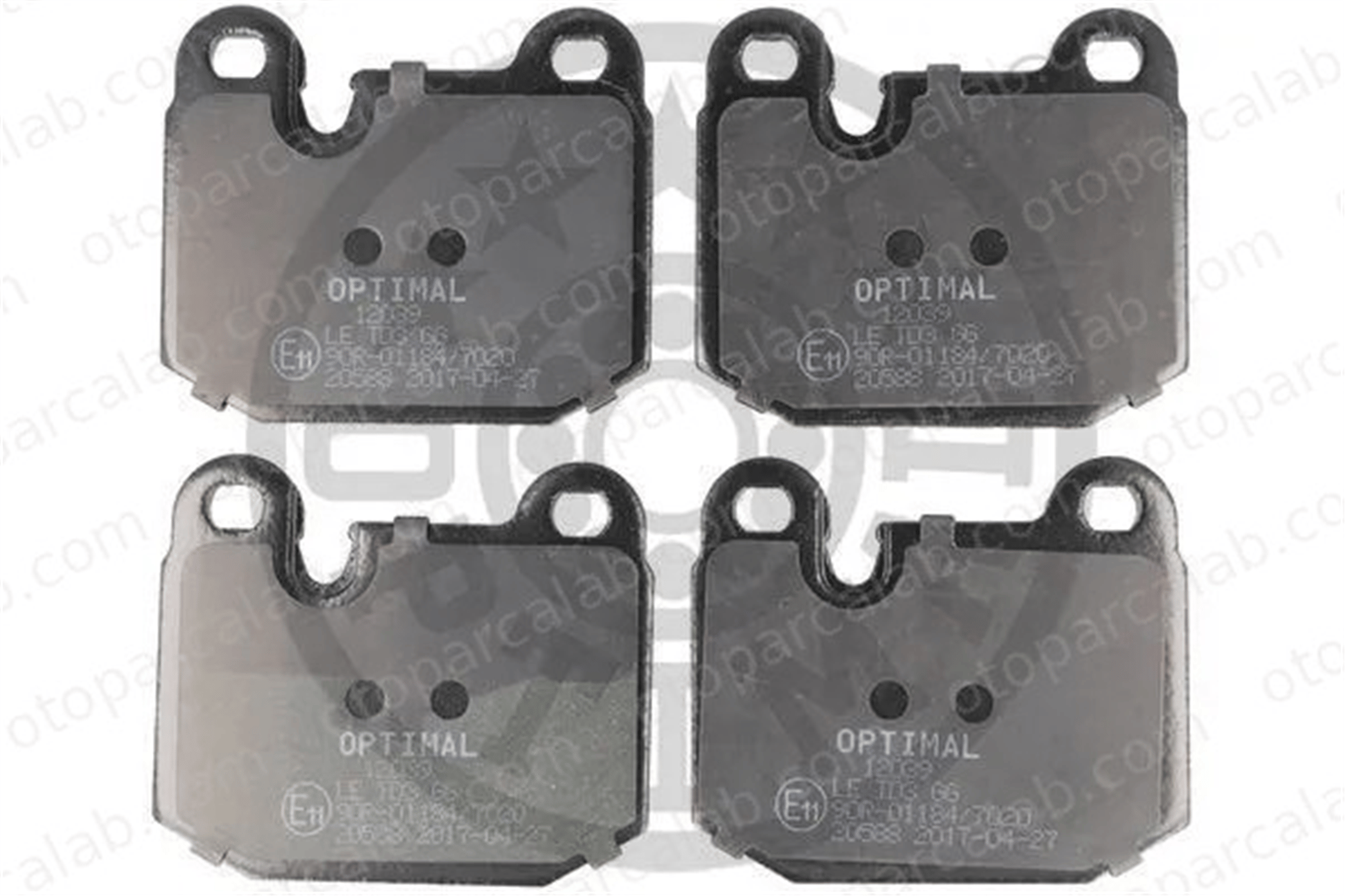 OPTIMAL BP-12039 Fren Disk Balata Ön BMW 3 M1 33111150523 34111117002