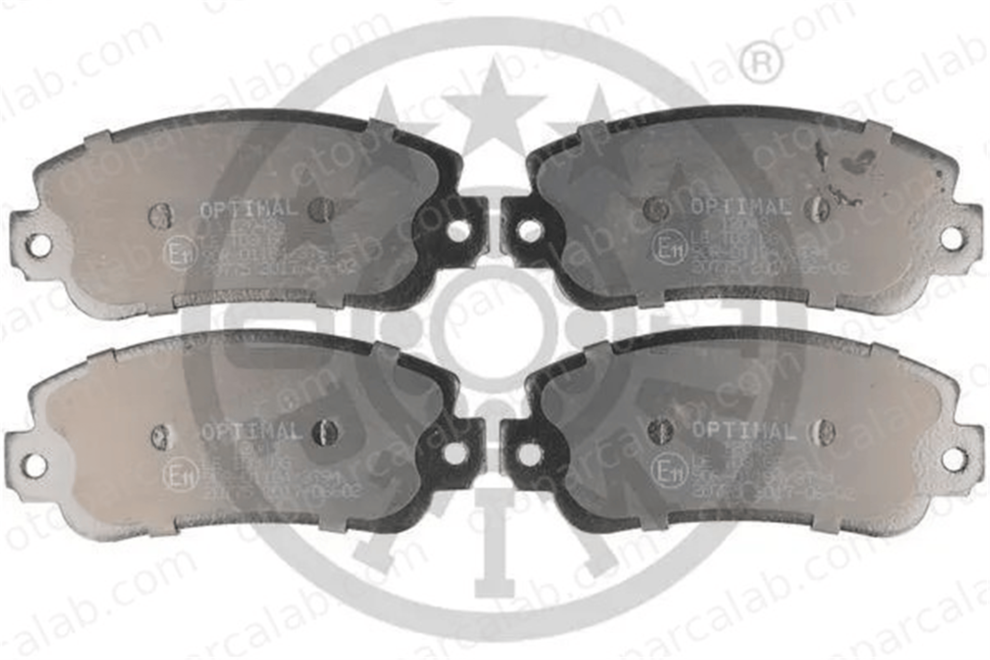 OPTIMAL BP-12043 Fren Disk Balata Ön FIAT UNO PANDA 5890813 5892309