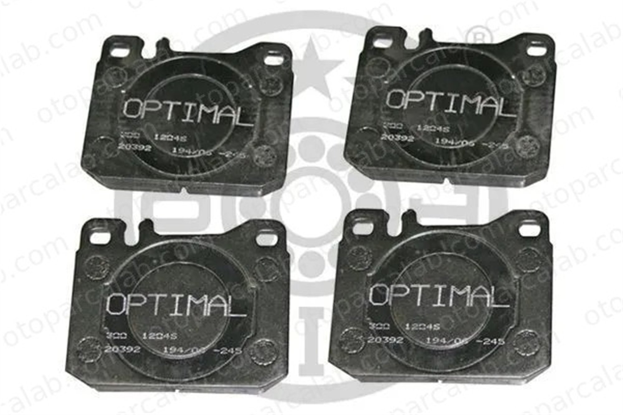 OPTIMAL BP-12046 Fren Disk Balata Ön MERCEDES-BENZ 123 Sedan /8 14200920 14209220