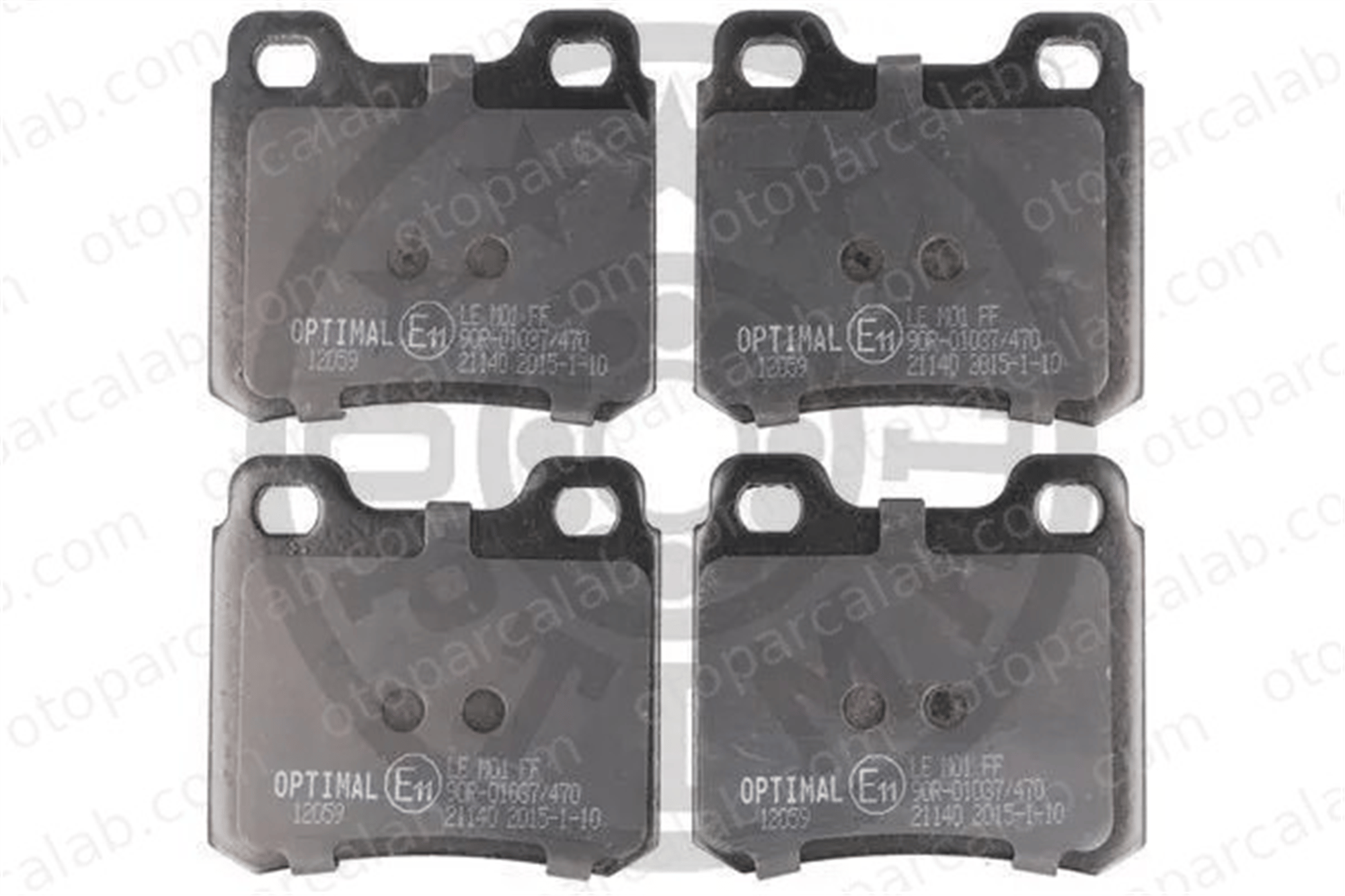 OPTIMAL BP-12059 Fren Disk Balata Ön OPEL VECTRA A VECTRA A Hatchback 4467072