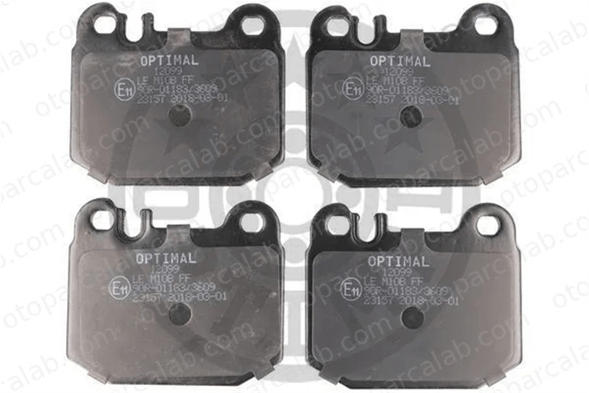 OPTIMAL BP-12099 Fren Disk Balata Ön MERCEDES-BENZ M-SERISI MASERATI QUATTROPORTE V BP12099 1634200720