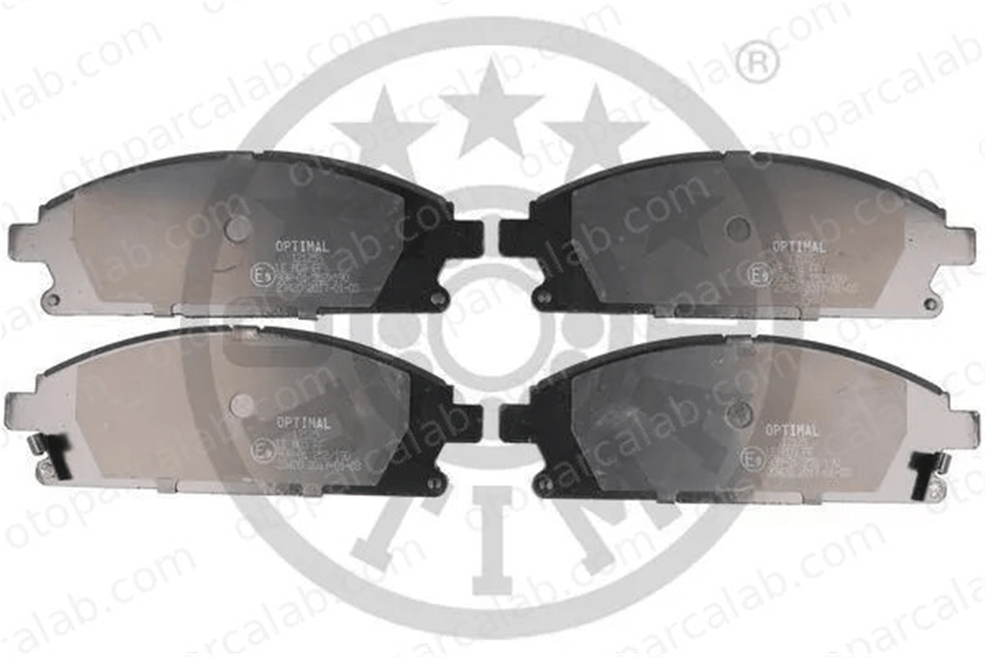 OPTIMAL BP-12125 Fren Disk Balata Ön NISSAN X-TRAIL I PATHFINDER II 410600W786 410608H785