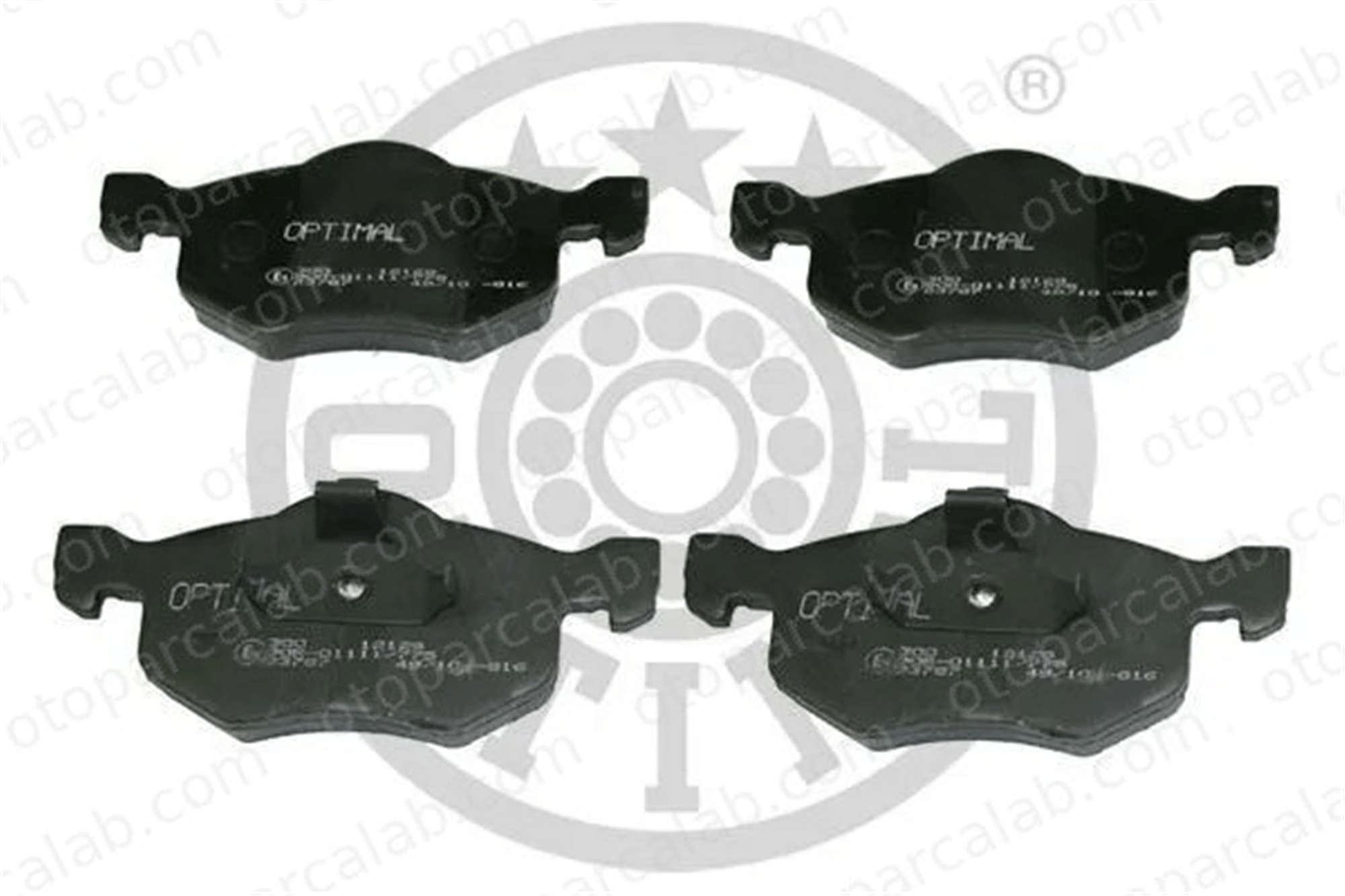 OPTIMAL BP-12129 Fren Disk Balata Ön FORD MAVERICK MAZDA TRIBUTE 4096346 4099896