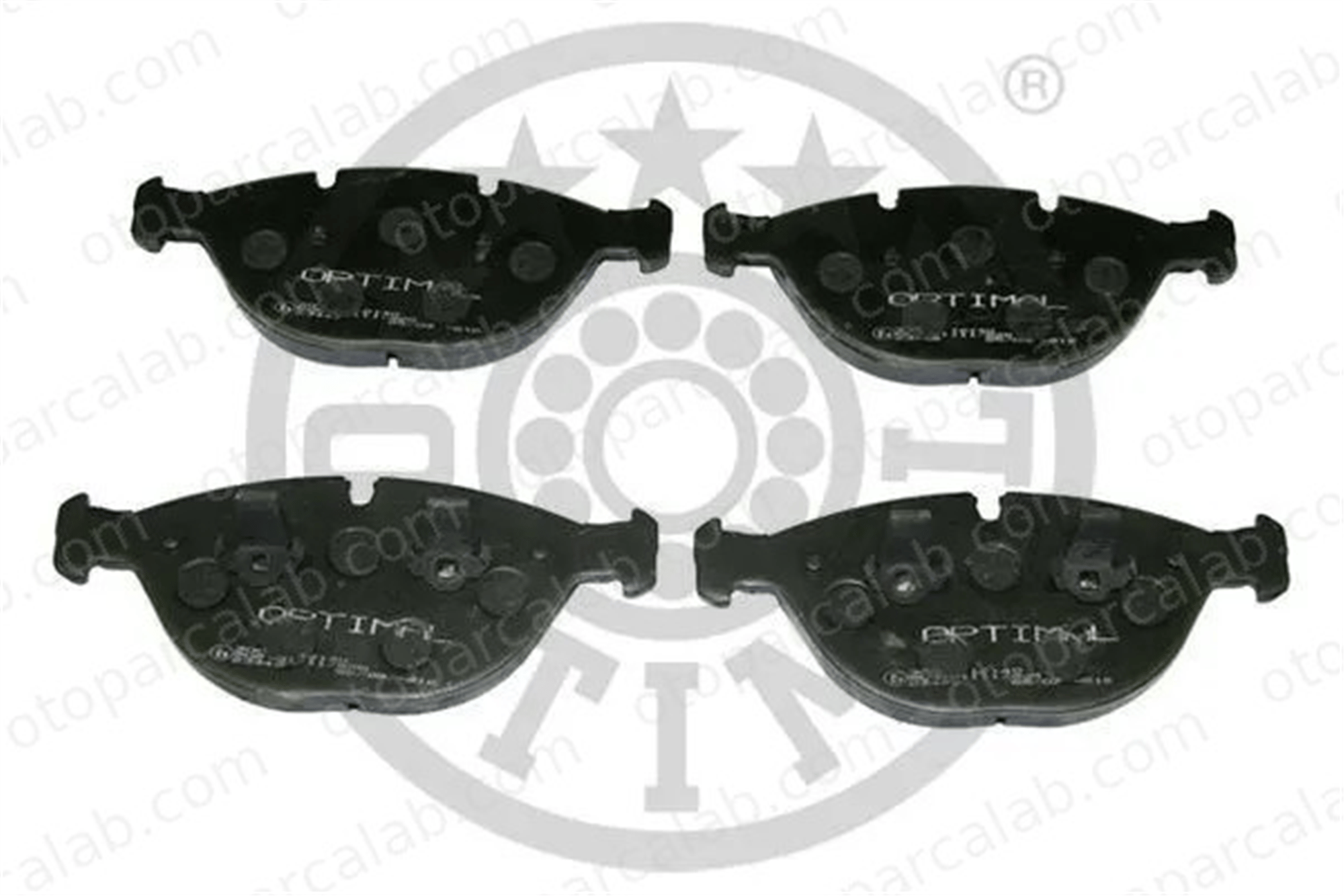 OPTIMAL BP-12140 Fren Disk Balata Ön BMW X5 BP12140 34116756350