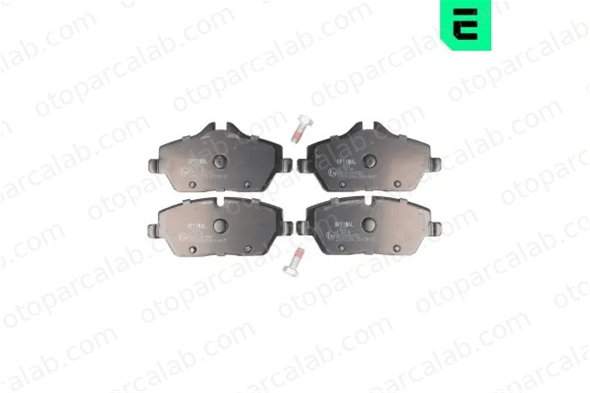OPTIMAL BP-12233 Fren Disk Balata Ön MINI MINI BMW 1 34116767144 34116767143