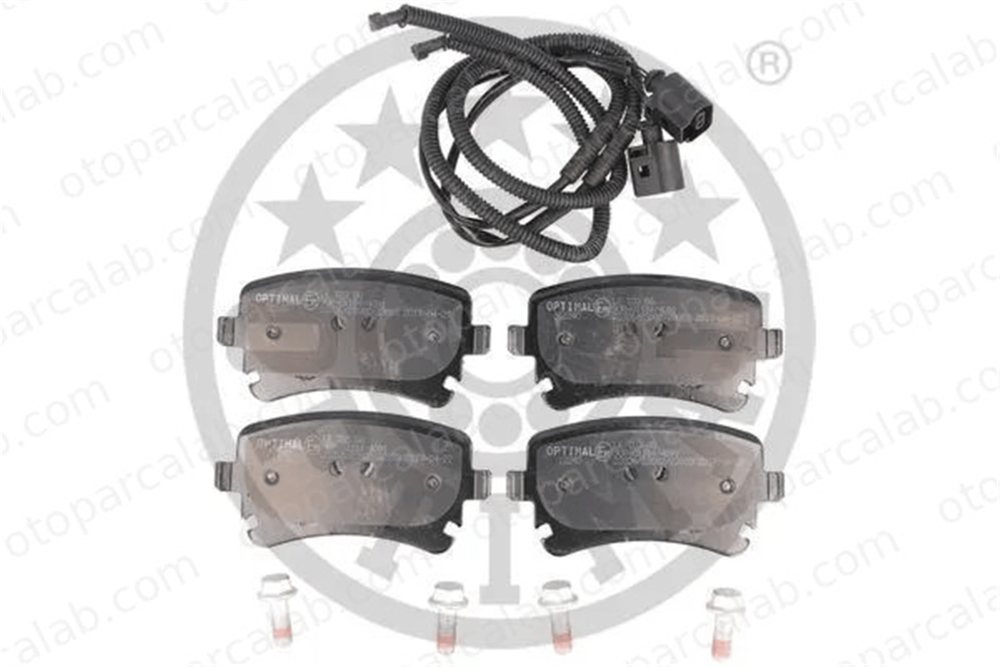 OPTIMAL BP-12240 Fren Disk Balata Ön VW PHAETON BENTLEY CONTINENTAL Coupe 3D0698451 3D0698451A