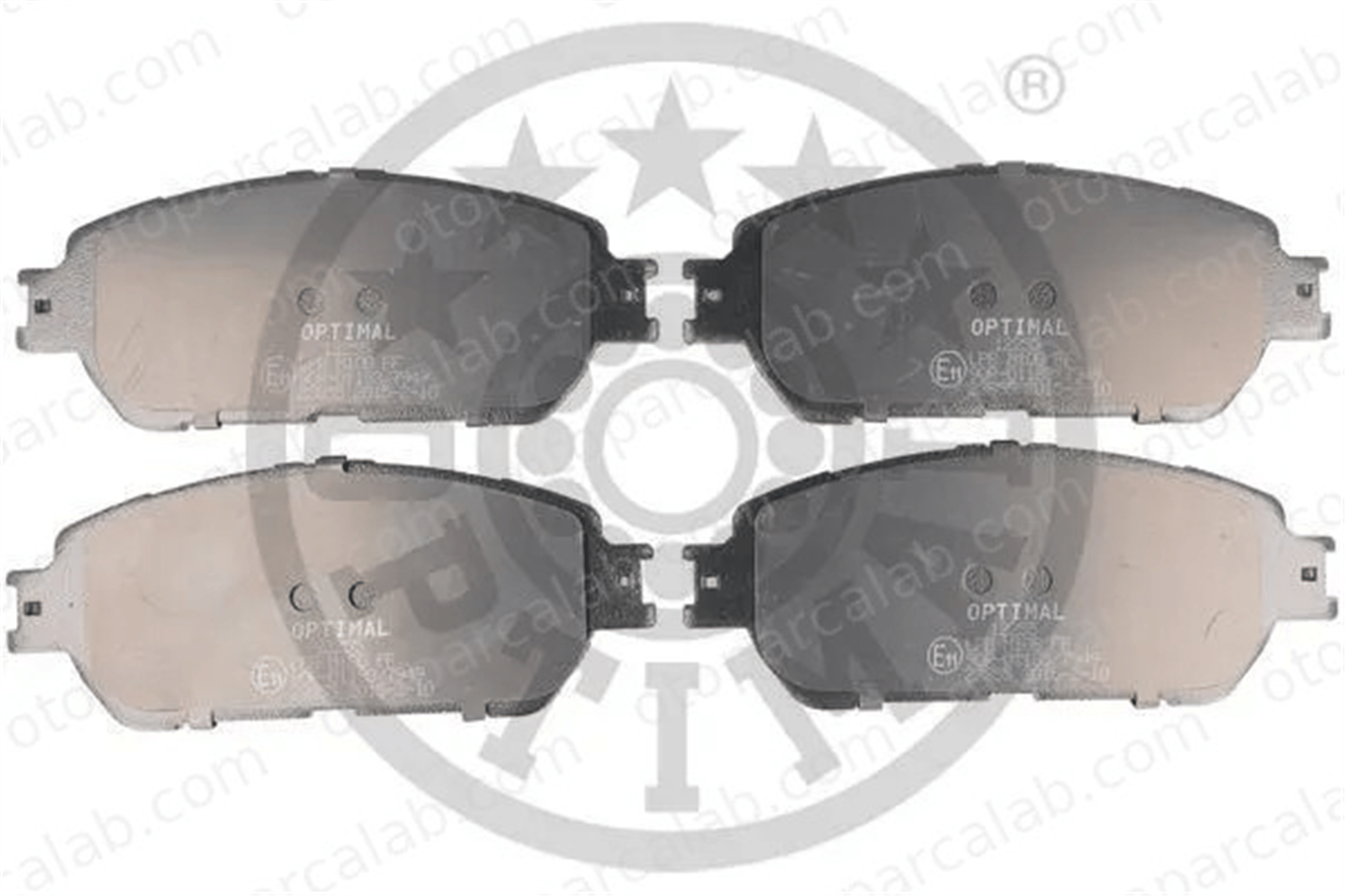 OPTIMAL BP-12255 Fren Disk Balata Ön TOYOTA CAMRY Sedan LEXUS ES 446528510 446533270