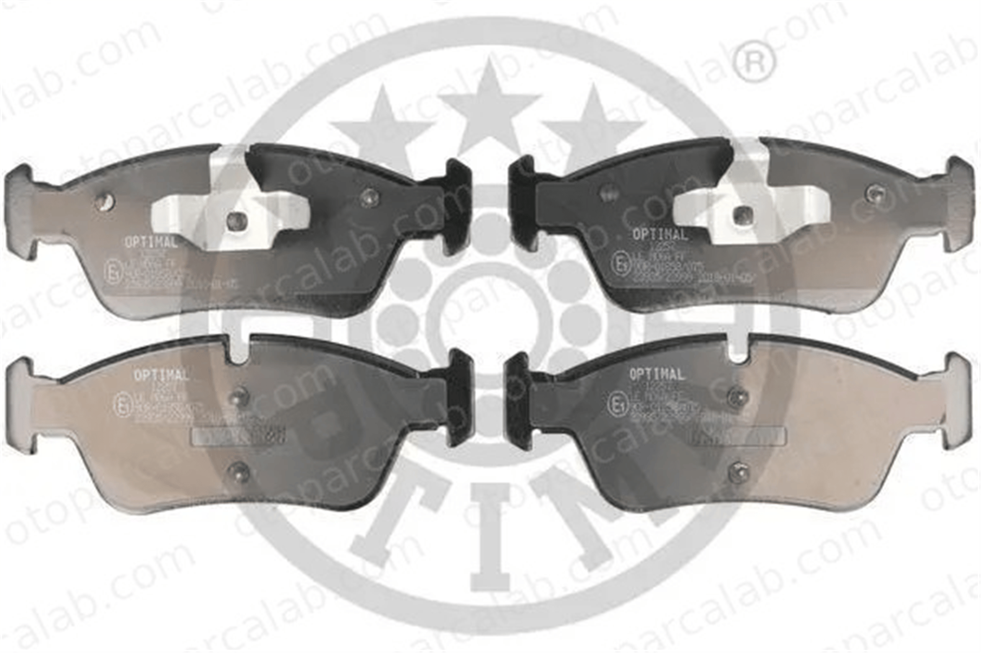 OPTIMAL BP-12257 Fren Disk Balata Ön BMW 1 3 BP12257 34116769763