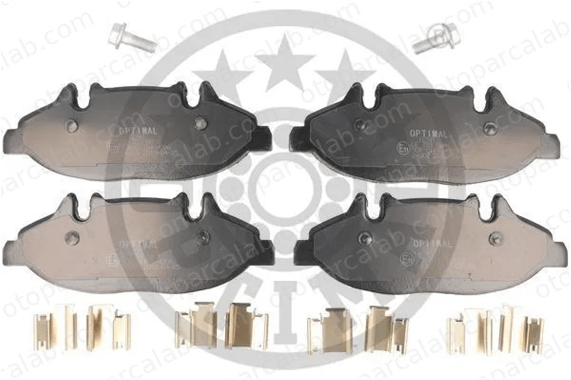 OPTIMAL BP-12341 Fren Disk Balata Ön MERCEDES-BENZ VITO Minibüs/Otobüs VITO / MIXTO Panelvan/Van BP12341 4216110
