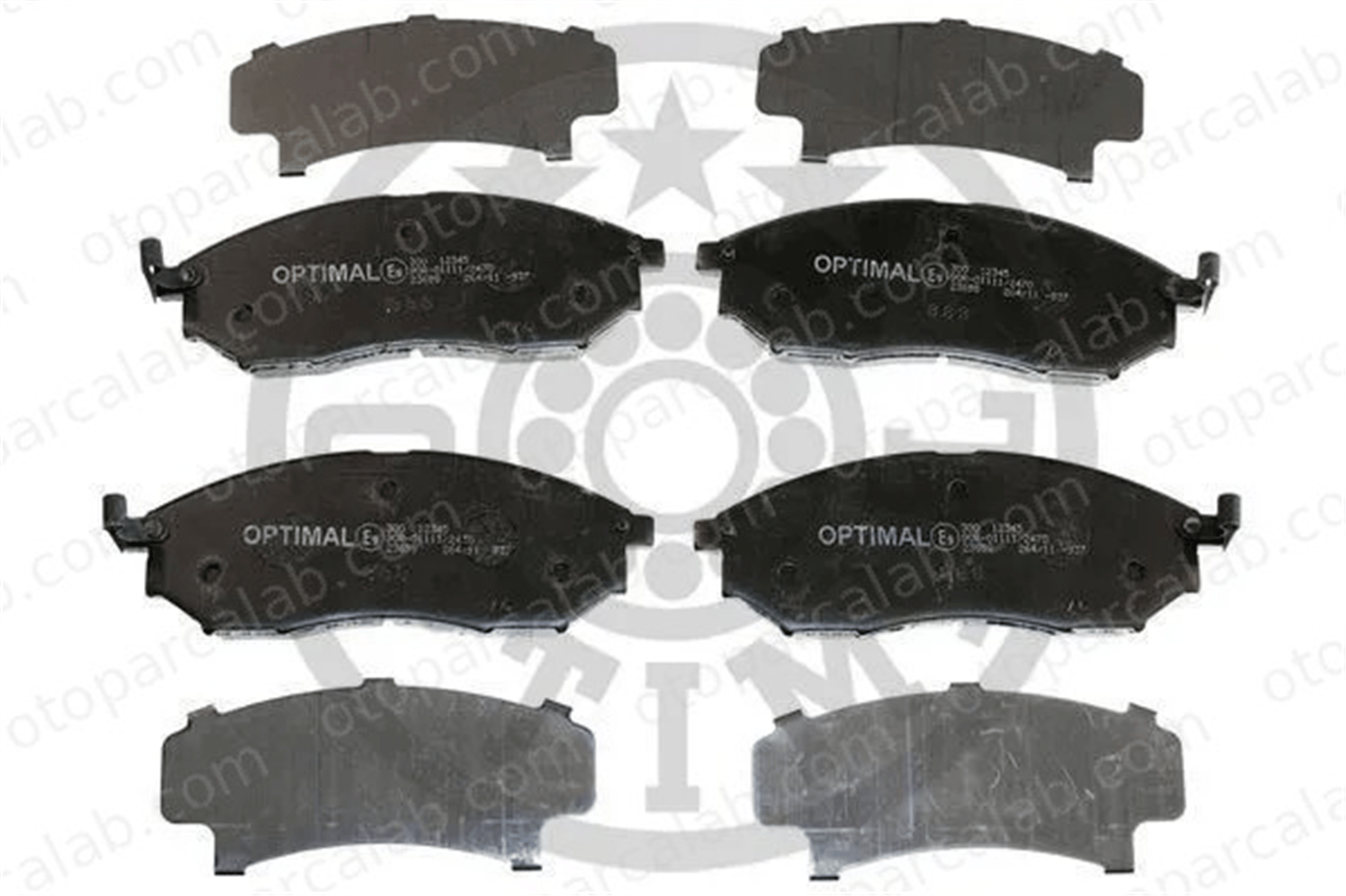 OPTIMAL BP-12345 Fren Disk Balata Ön NISSAN PATHFINDER III QASHQAI / QASHQAI +2 I 41060EB325