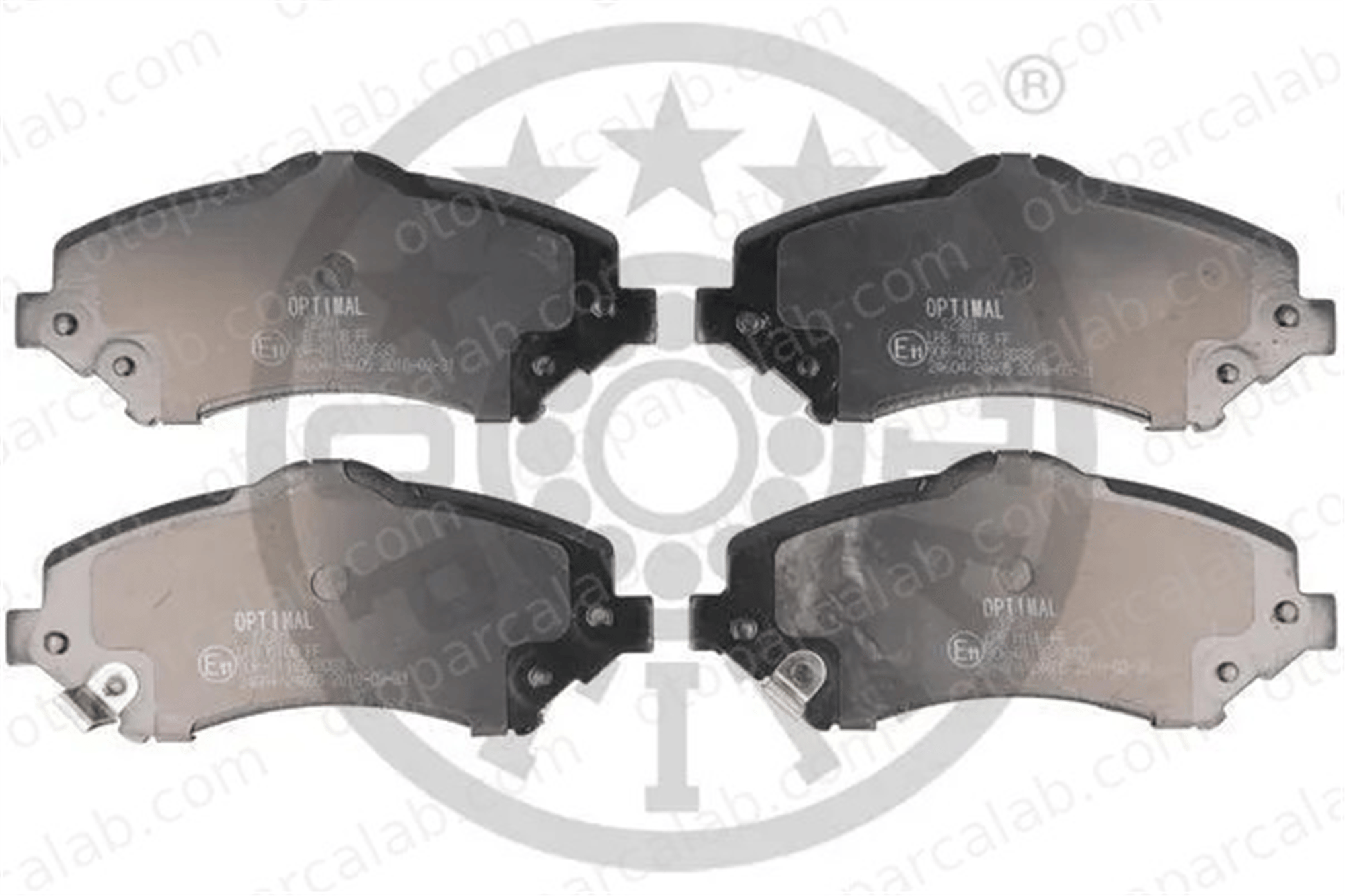 OPTIMAL BP-12381 Fren Disk Balata Ön DODGE JOURNEY NITRO 71771813 68003701AA
