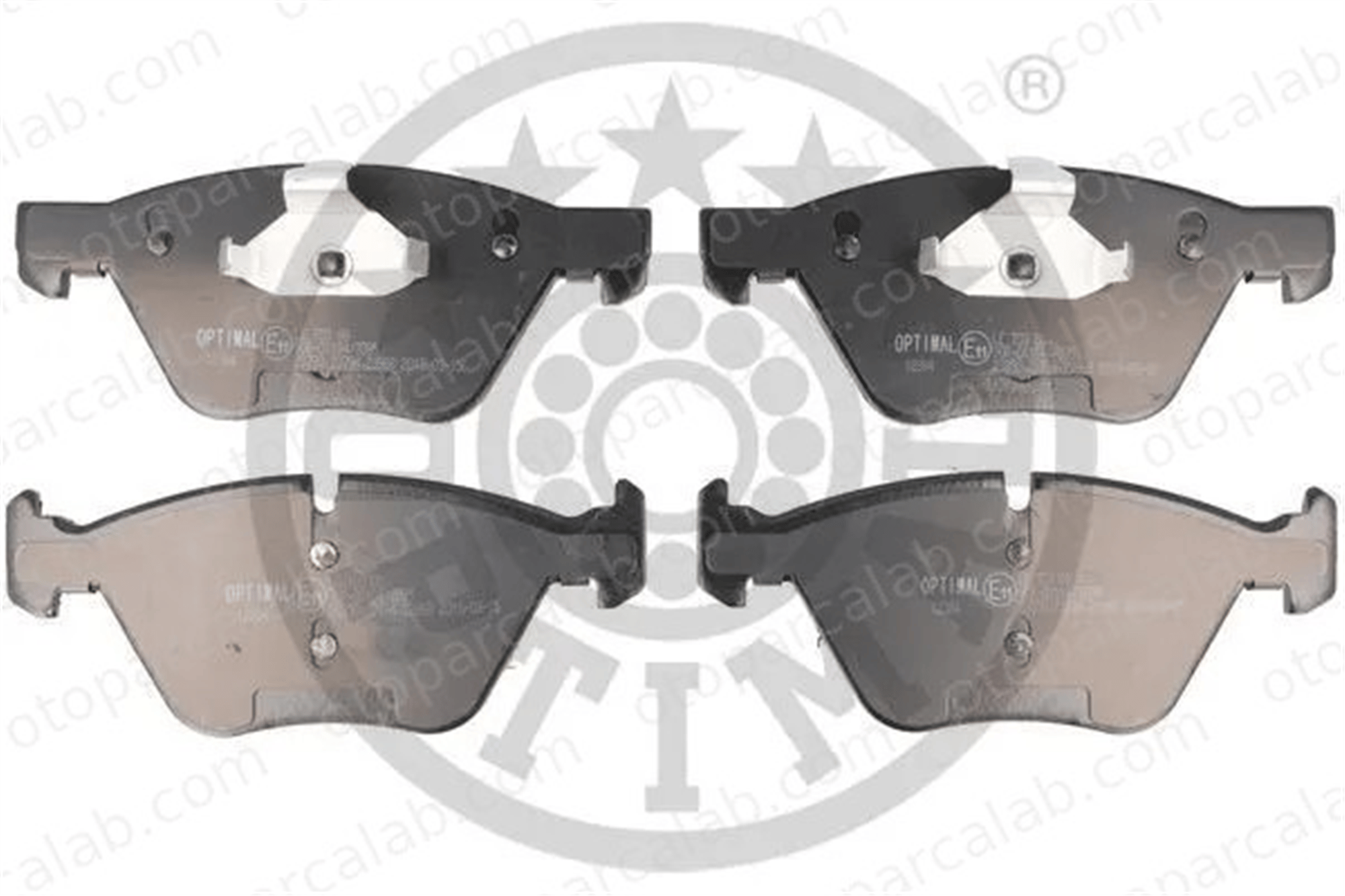 OPTIMAL BP-12384 Fren Disk Balata Ön BMW 3 3 Touring BP12384 34116779099