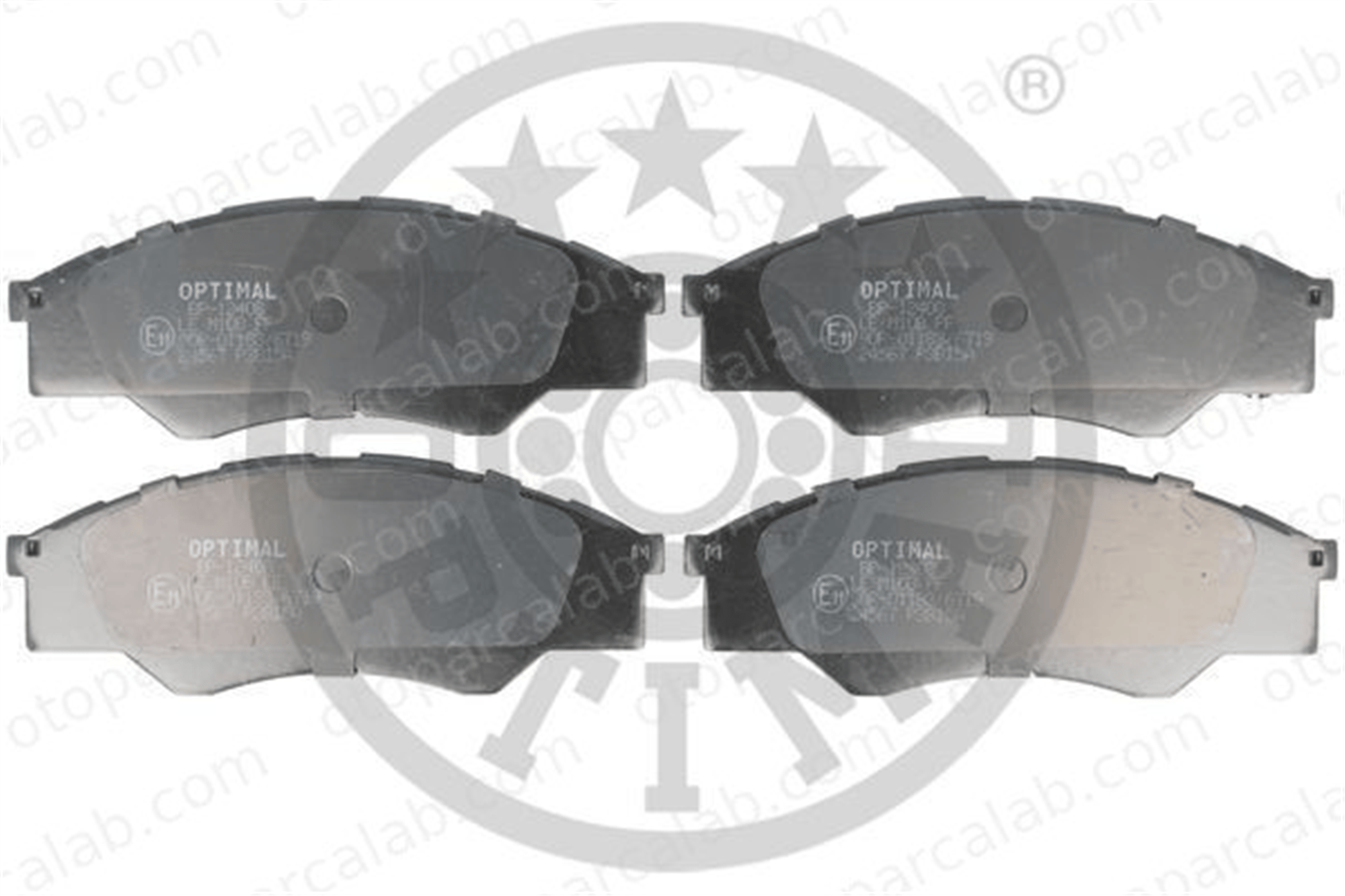 OPTIMAL BP-12408 Fren Disk Balata Ön TOYOTA HILUX VII Pick-up 44650K160 044650K160