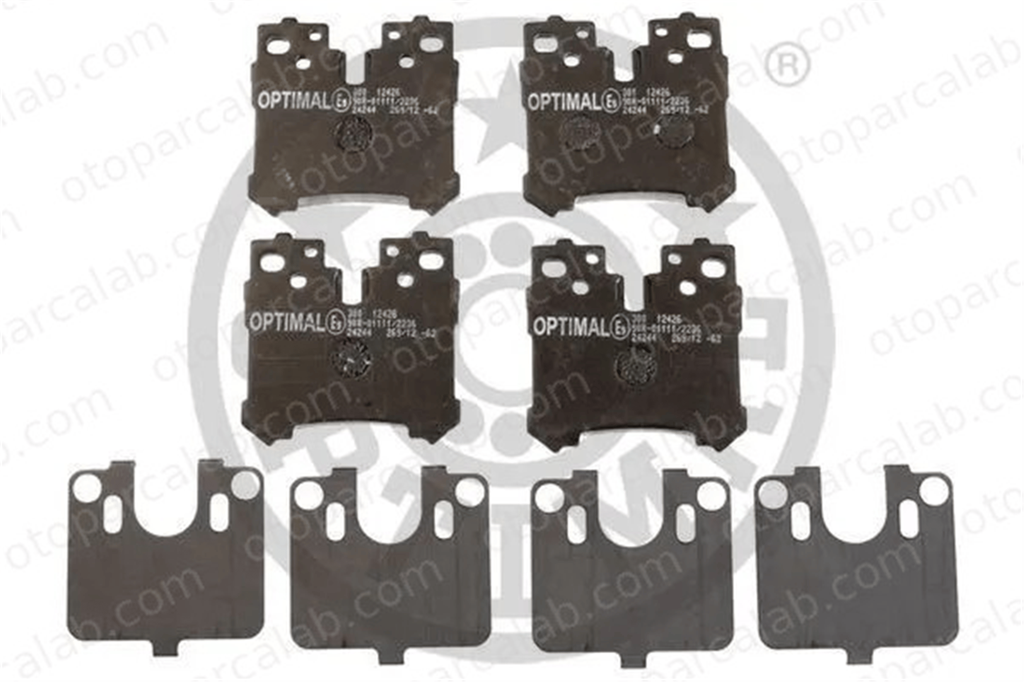OPTIMAL BP-12426 Fren Disk Balata Ön LEXUS LS 44660W010 044660W010