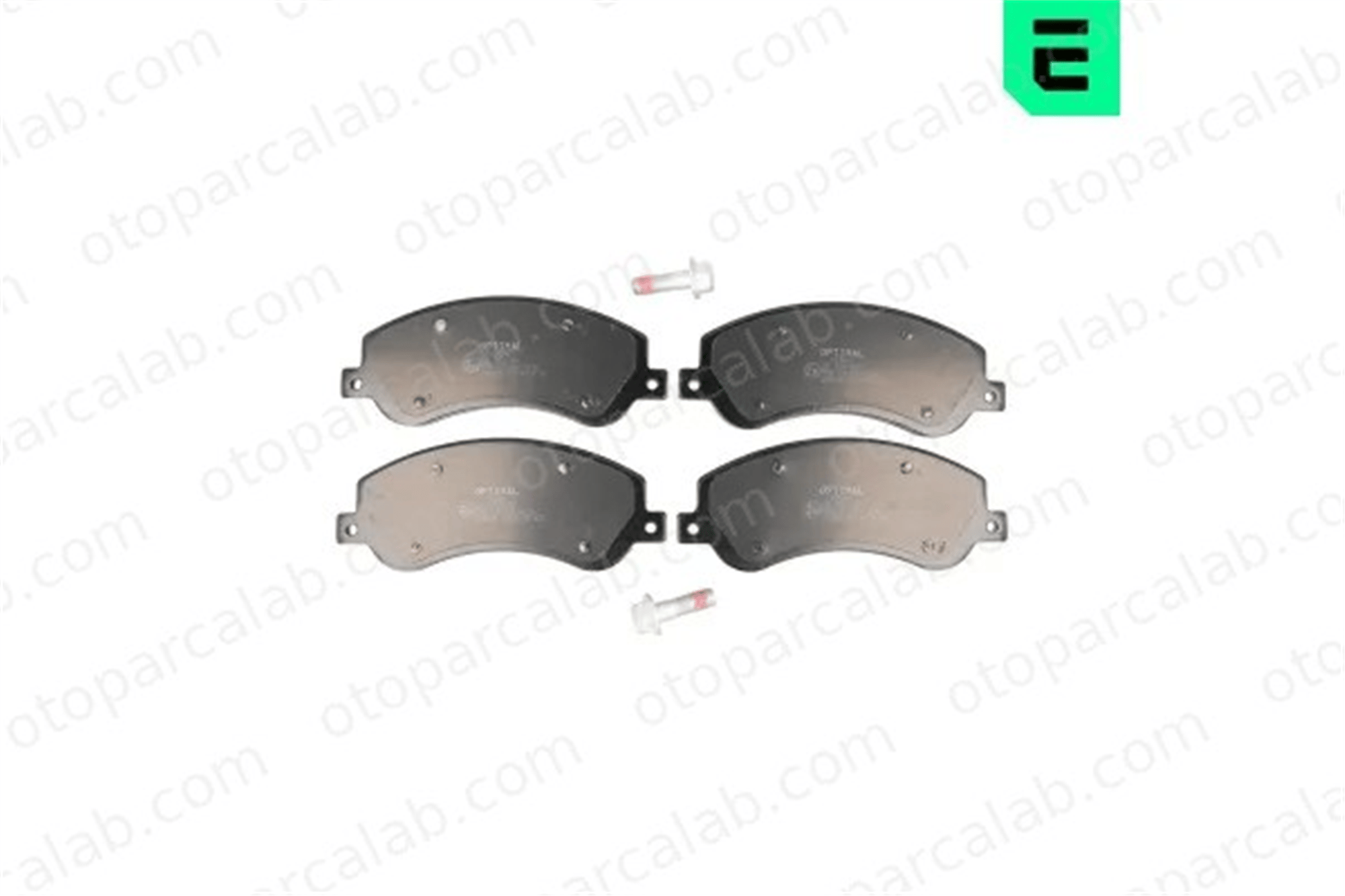 OPTIMAL BP-12446 Fren Disk Balata Ön VW AMAROK 1433952 1371402