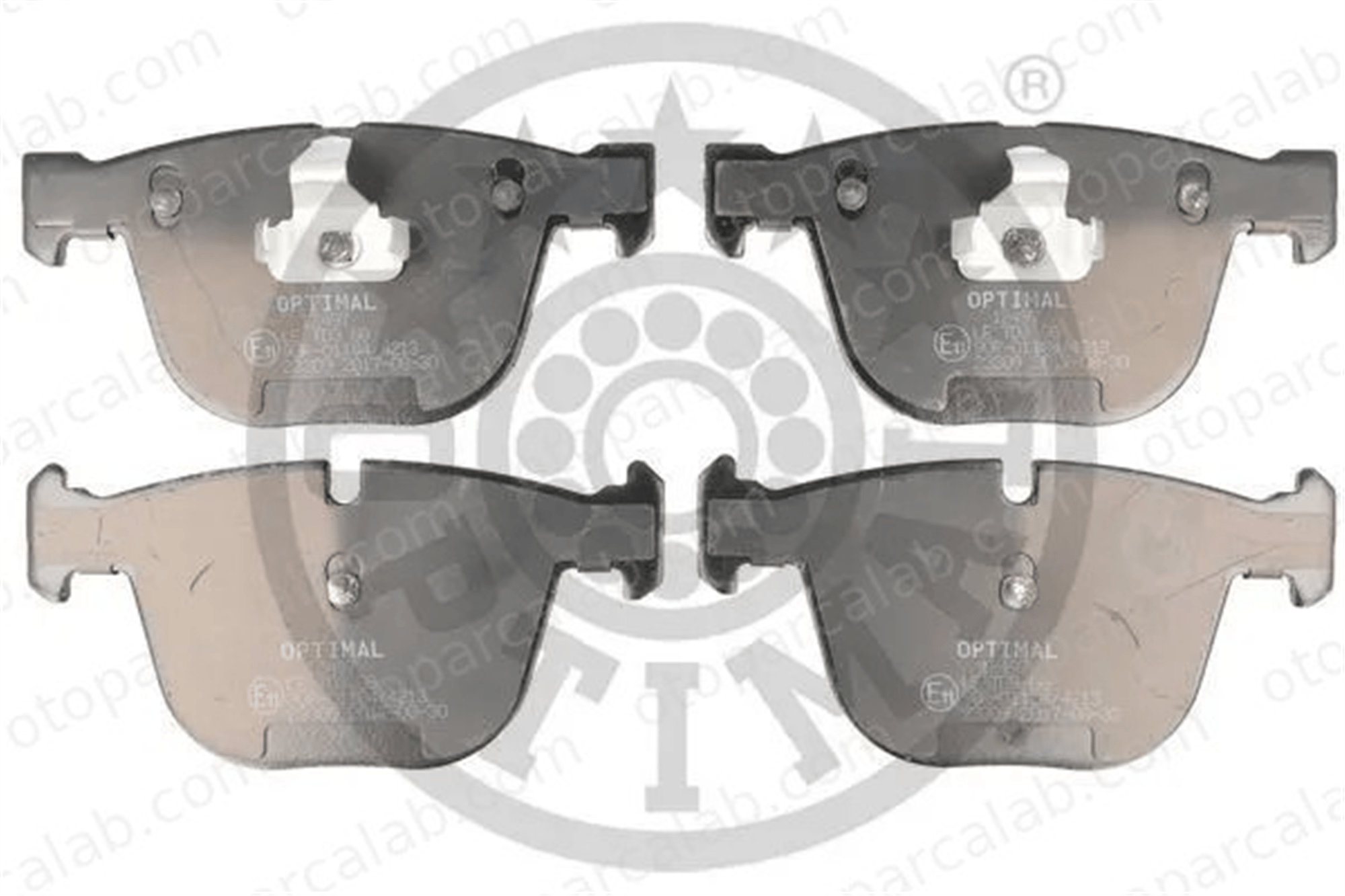 OPTIMAL BP-12497 Fren Disk Balata Ön BMW 5 5 Touring BP12497 34116763305