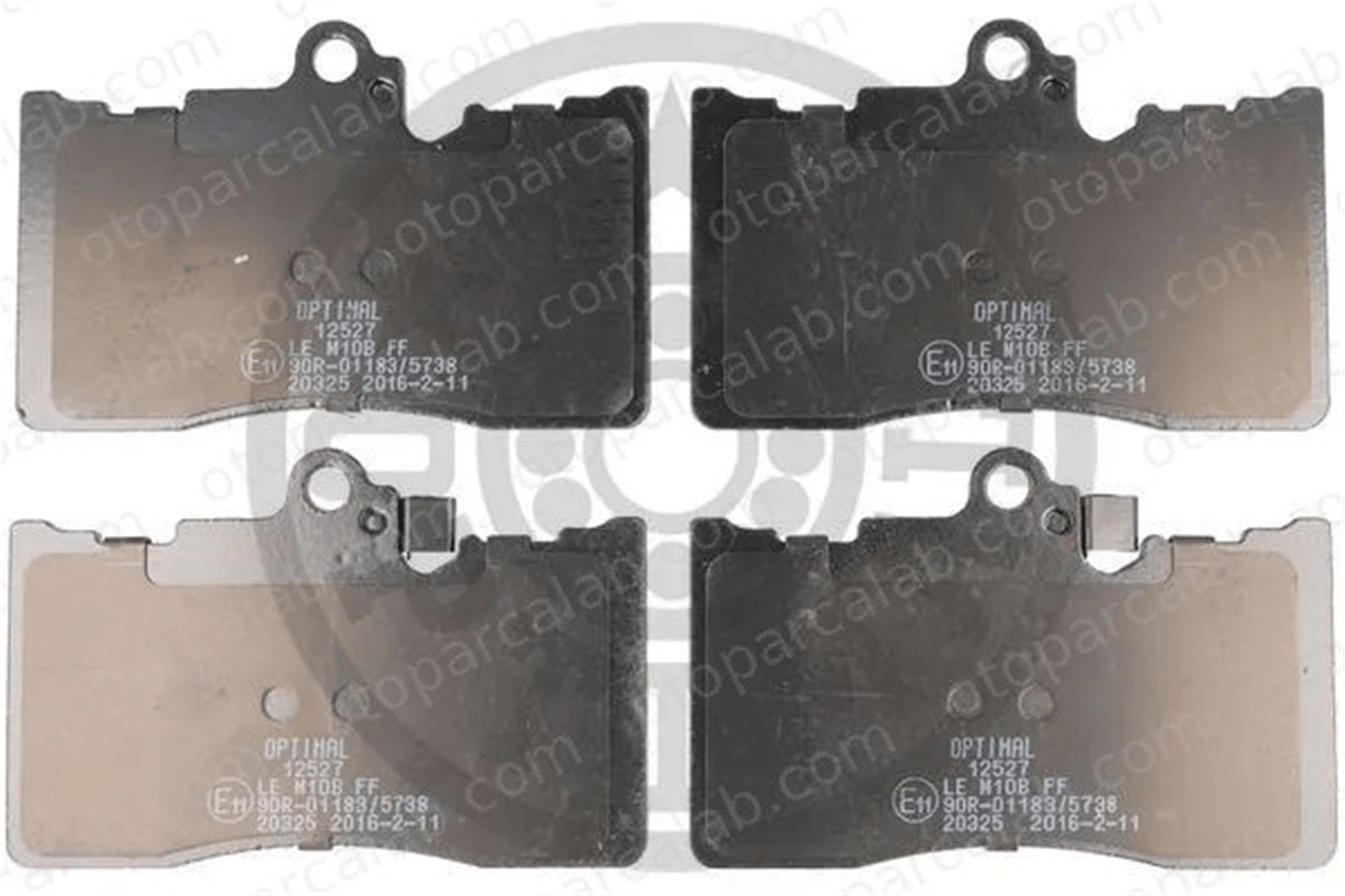 OPTIMAL BP-12527 Fren Disk Balata Ön LEXUS GS RC 446522340 446530410