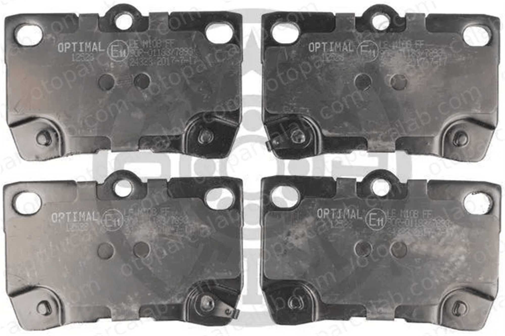 OPTIMAL BP-12528 Fren Disk Balata Ön LEXUS GS IS II 446622190 04466-22190