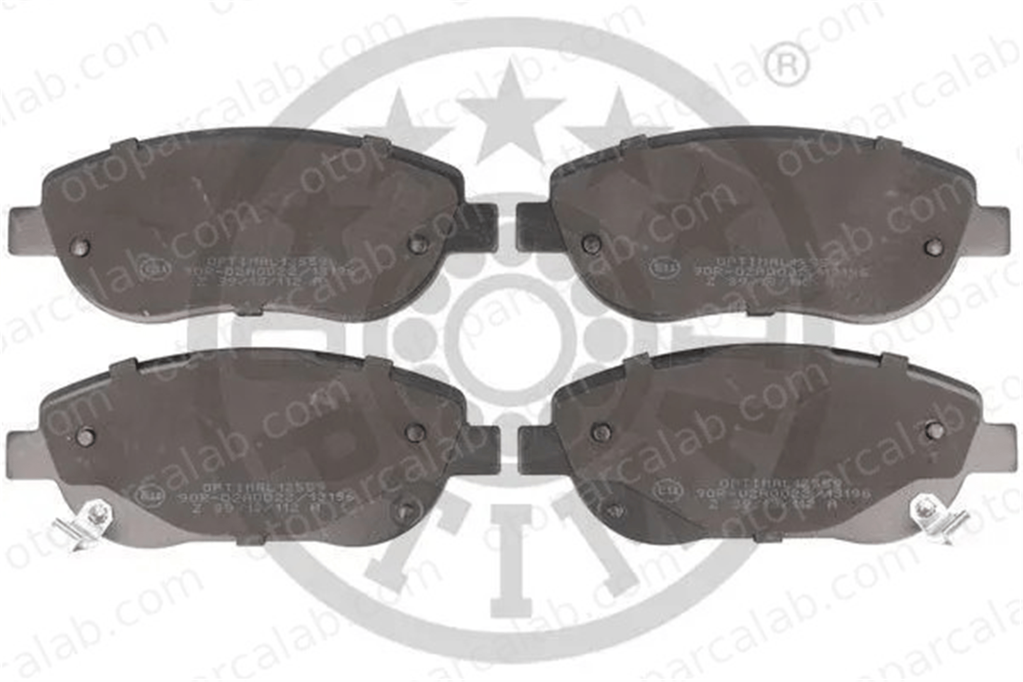 OPTIMAL BP-12559 Fren Disk Balata Ön TOYOTA AVENSIS Sedan AVENSIS Station wagon 446505260 0446505260