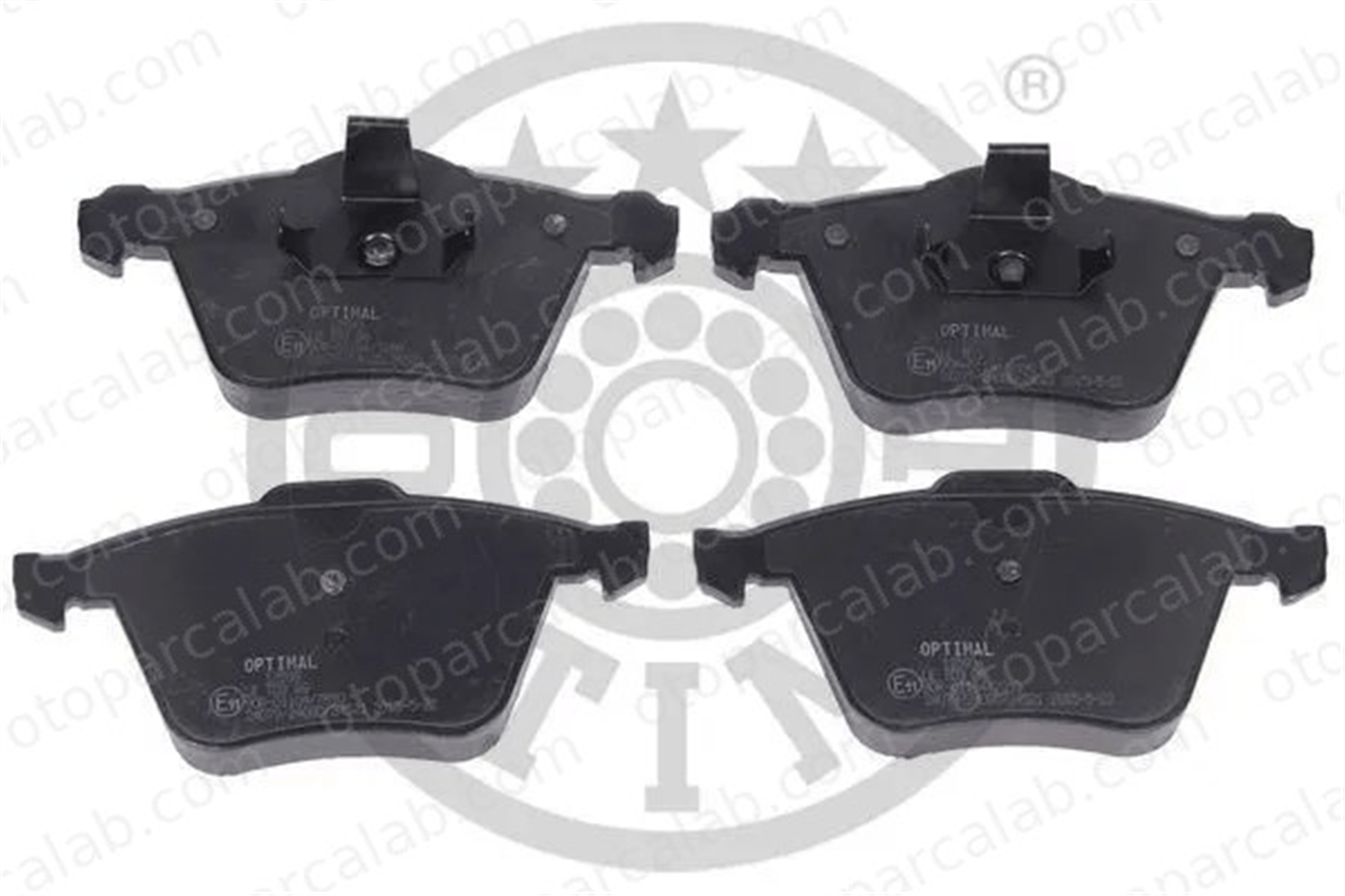 OPTIMAL BP-12593 Fren Disk Balata Ön JAGUAR XF I XJ 2C2Z14096 C2C27291