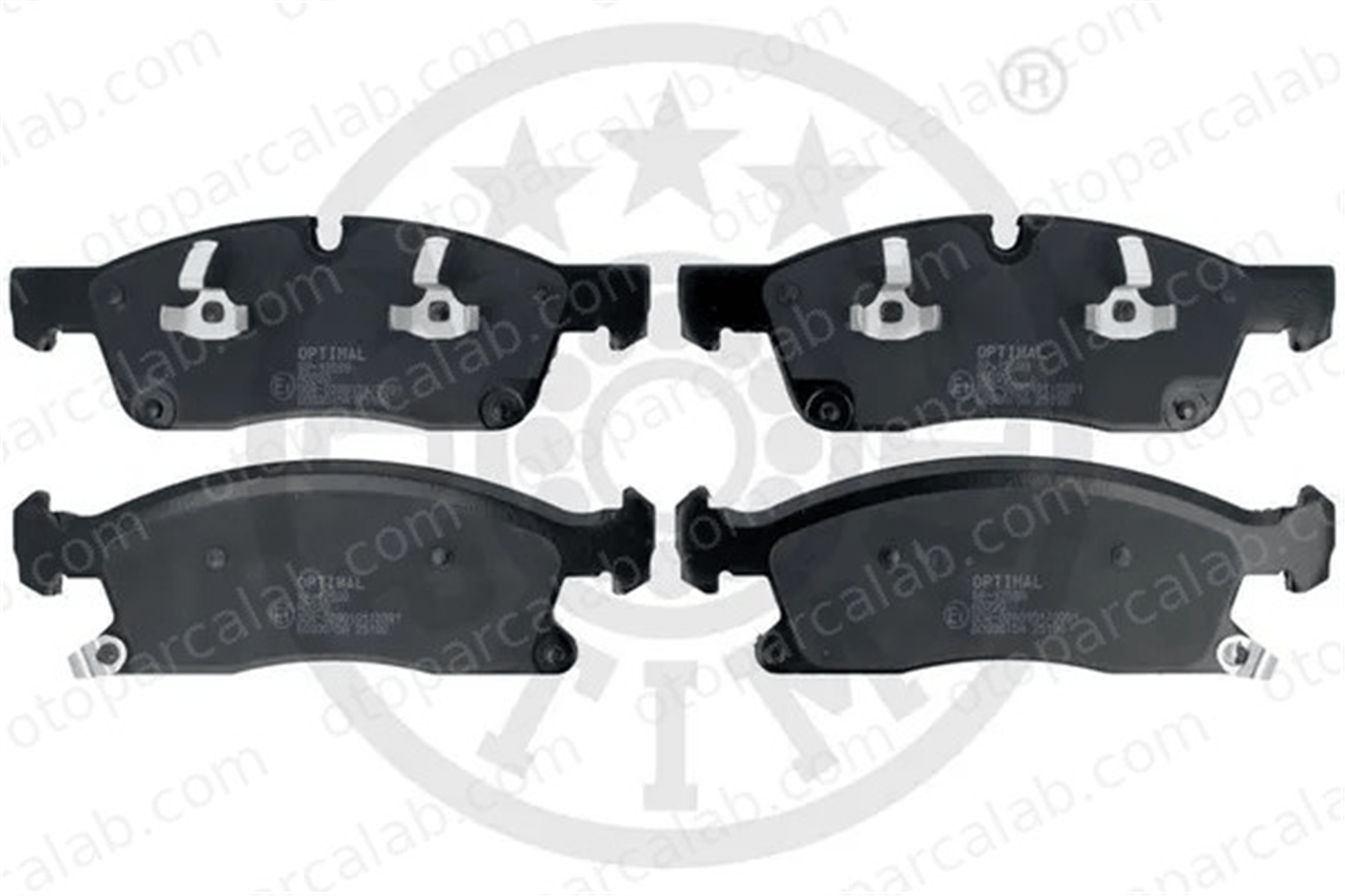 OPTIMAL BP-12599 Fren Disk Balata Ön JEEP GRAND CHEROKEE IV DODGE DURANGO 68052369AA 68052369