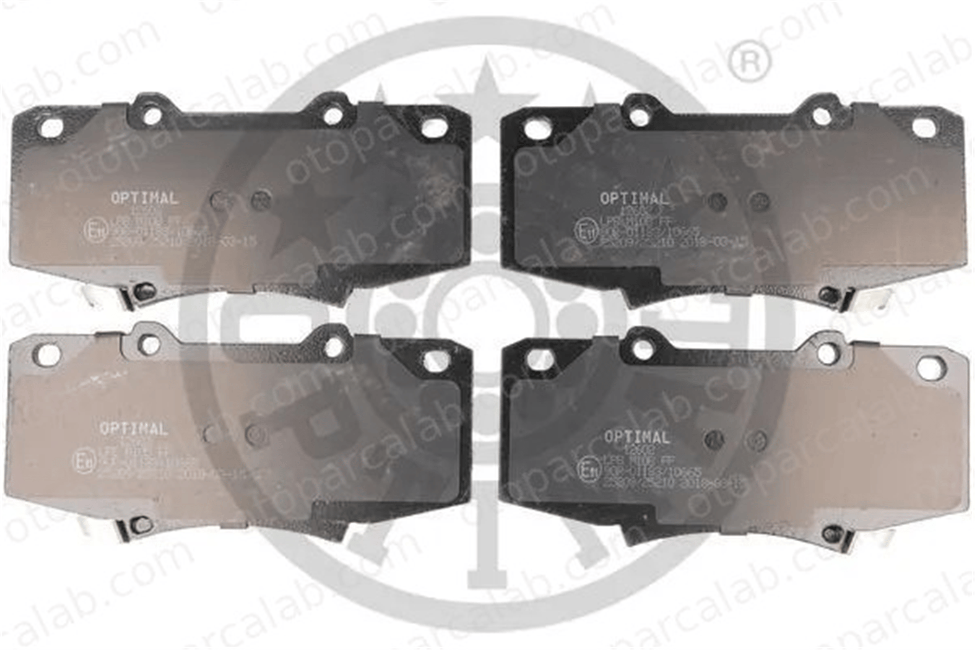 OPTIMAL BP-12602 Fren Disk Balata Ön TOYOTA HILUX VII Pick-up 44650K240 044650K240