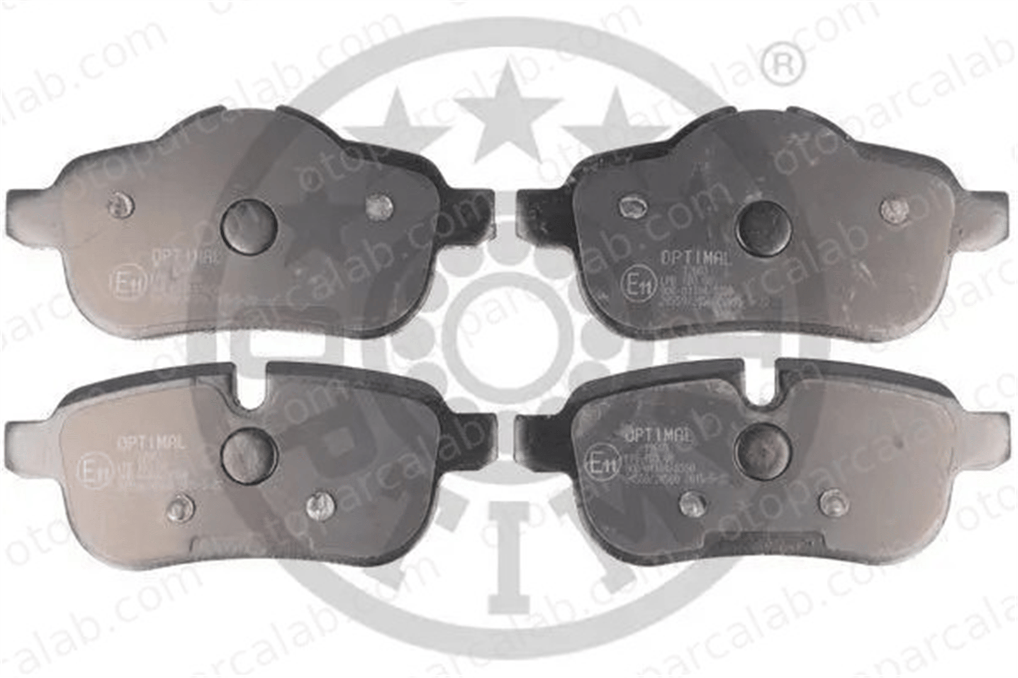 OPTIMAL BP-12603 Fren Disk Balata Ön BMW Z4 Roadster BP12603 34216788275