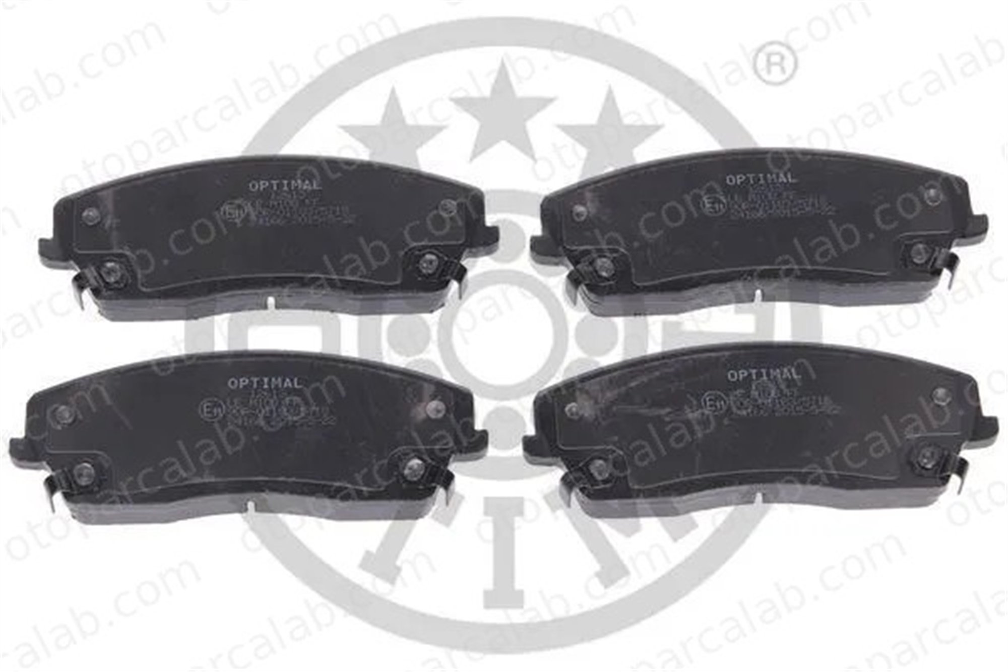 OPTIMAL BP-12613 Fren Disk Balata Ön CHRYSLER 300C Touring 300C 5142555AA 05142555AA