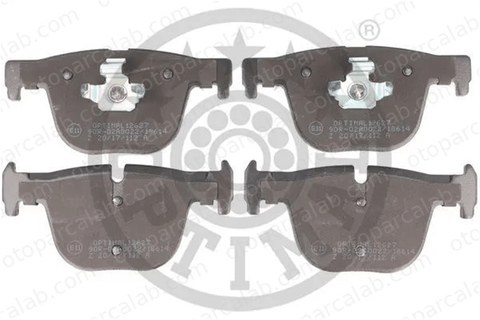 OPTIMAL BP-12627 Fren Disk Balata Ön BMW 3 Touring 3 BP12627 34206799813