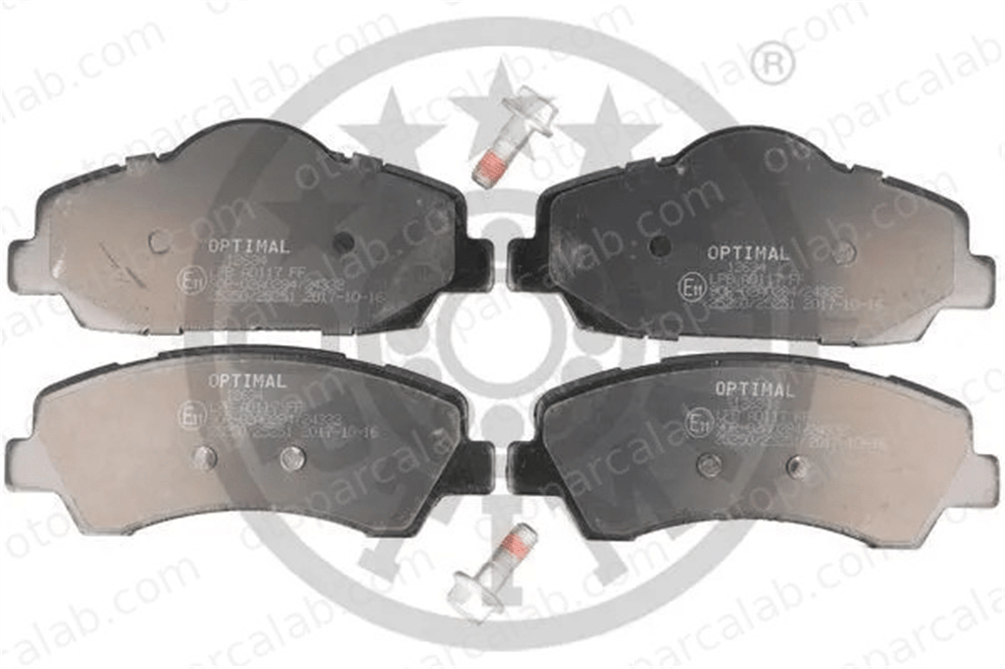 OPTIMAL BP-12634 Fren Disk Balata Ön PEUGEOT 308 II 308 SW II 1608691380 1610699280