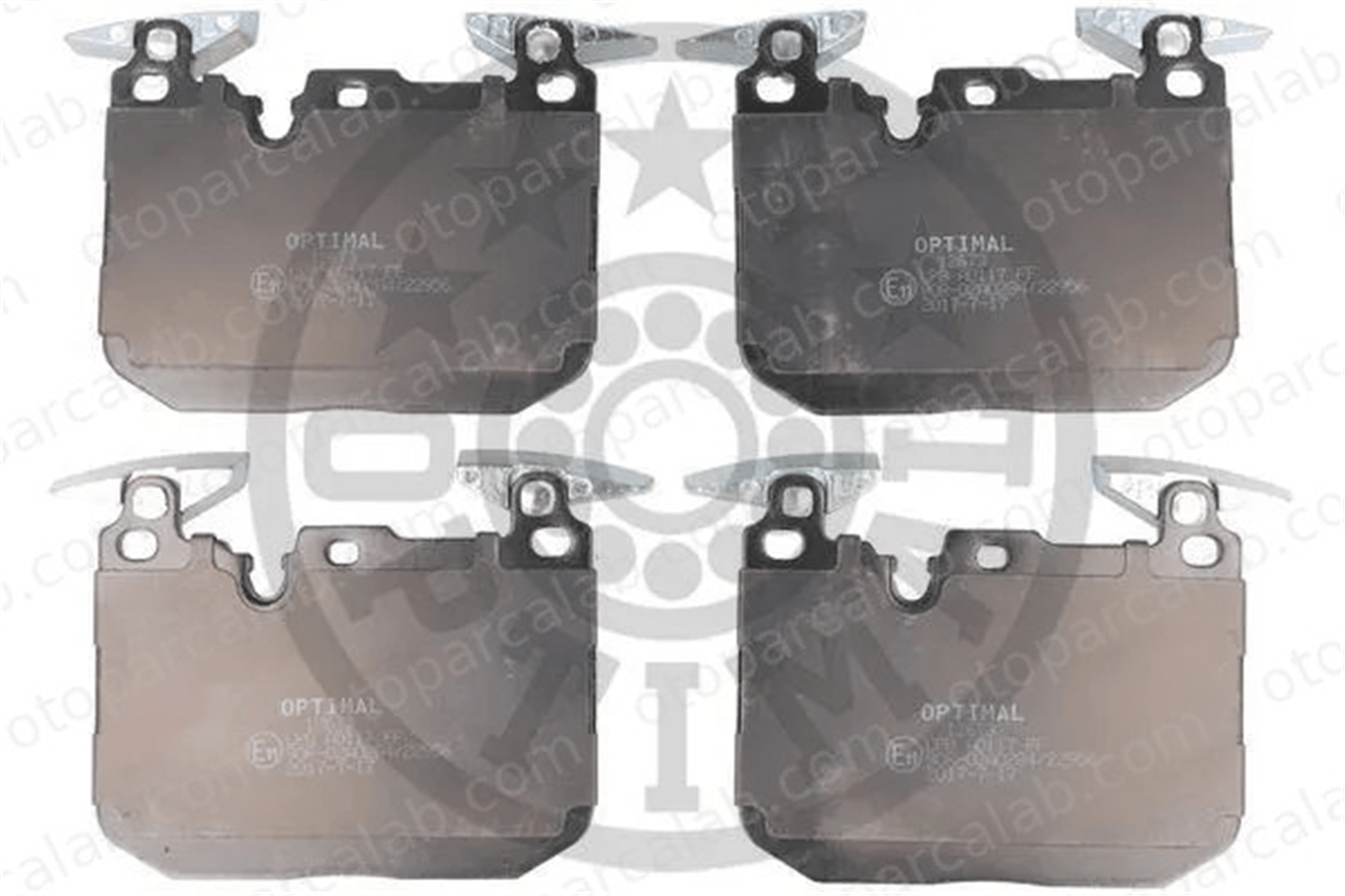 OPTIMAL BP-12673 Fren Disk Balata Ön BMW 1 3 34106799805 34106859067