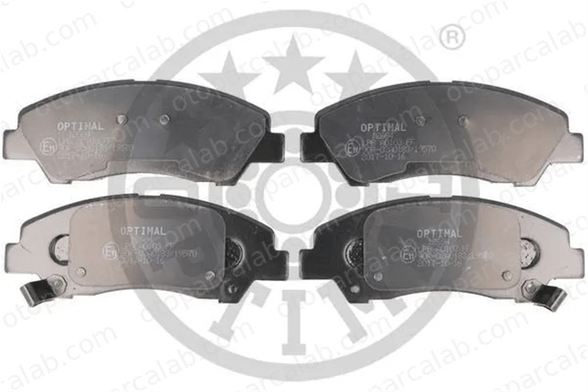 OPTIMAL BP-12684 Fren Disk Balata Ön HYUNDAI i10 II i10 III 58101B9A70 58101B9A30