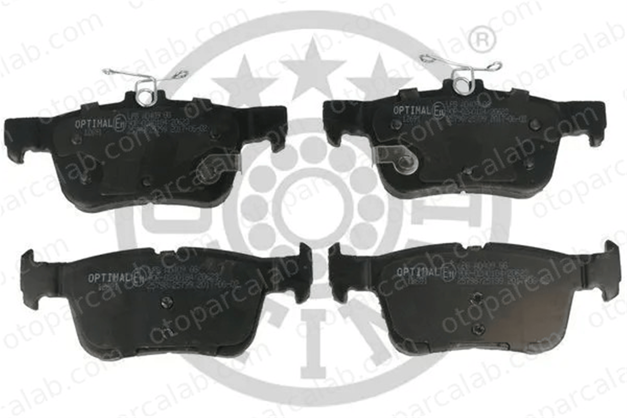 OPTIMAL BP-12691 Fren Disk Balata Arka FORD KUGA II MONDEO V Hatchback JX612M007AEC KTLX612M007AEB