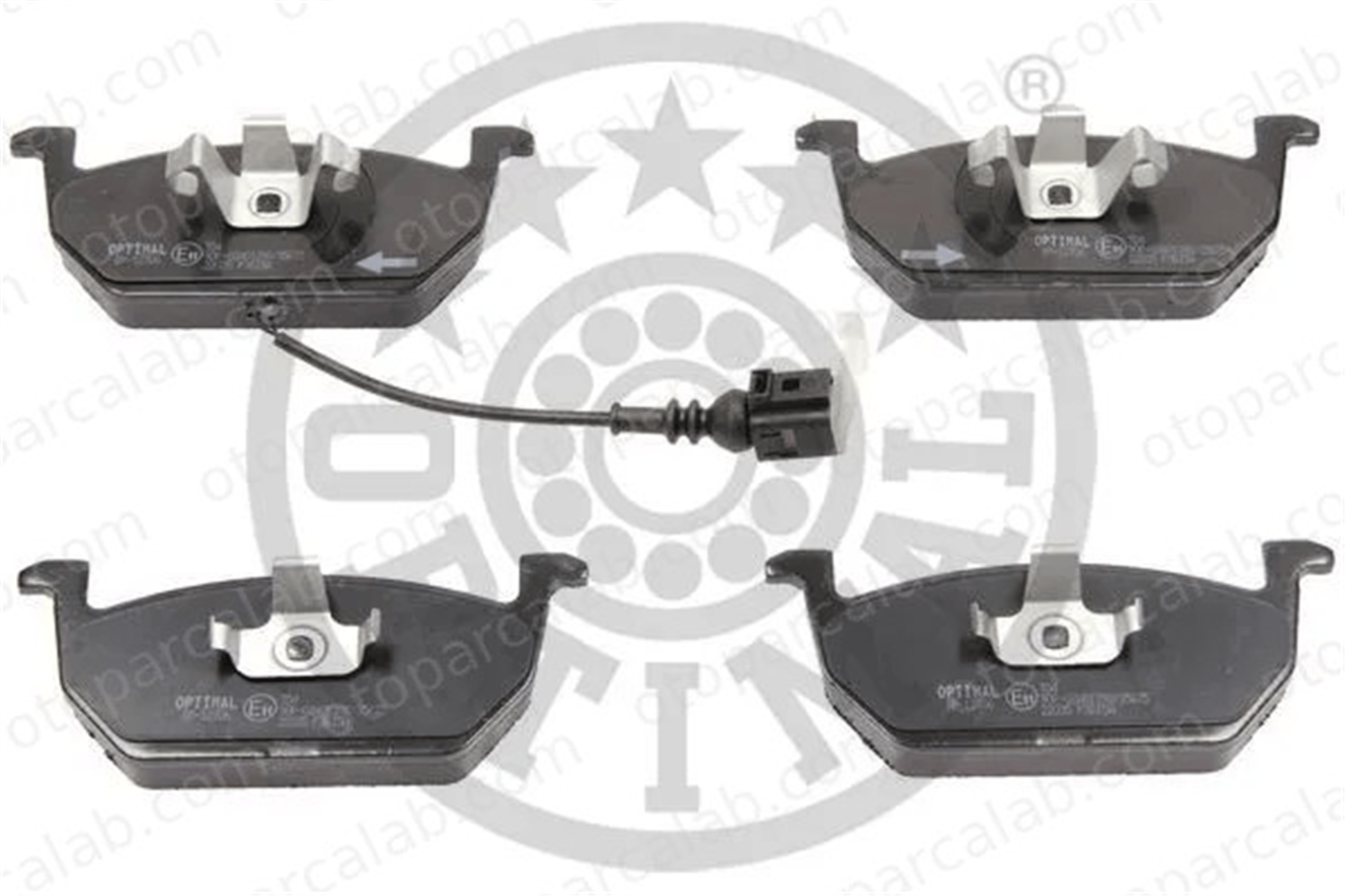 OPTIMAL BP-12706 Fren Disk Balata Ön VW GOLF VII SEAT LEON ST 5Q0698151C 5Q0698151H