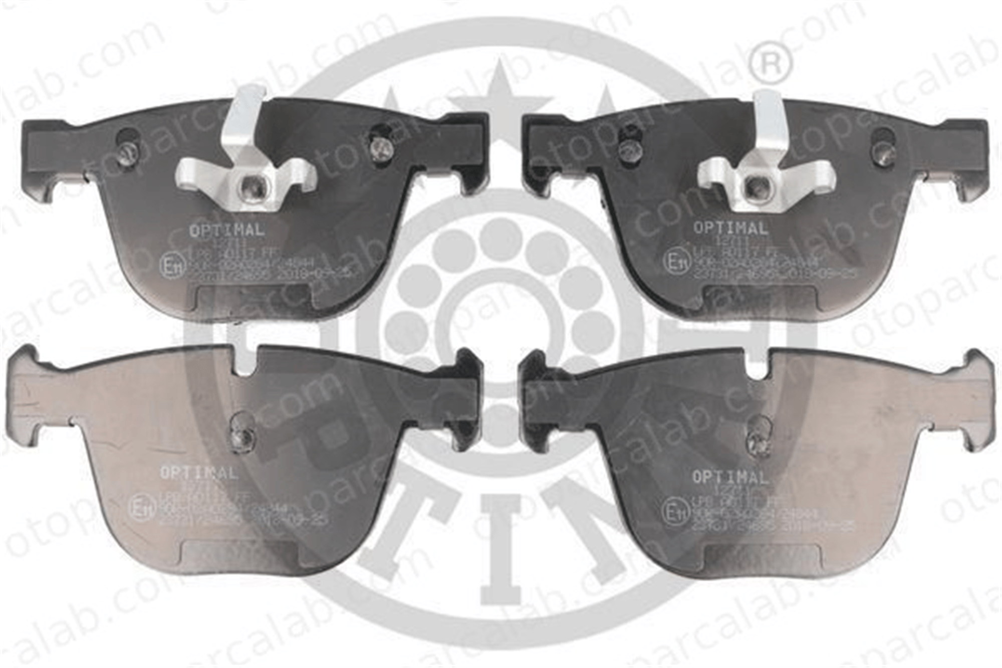 OPTIMAL BP-12711 Fren Disk Balata Ön BMW 7 5 Gran Turismo BP12711 34216775342