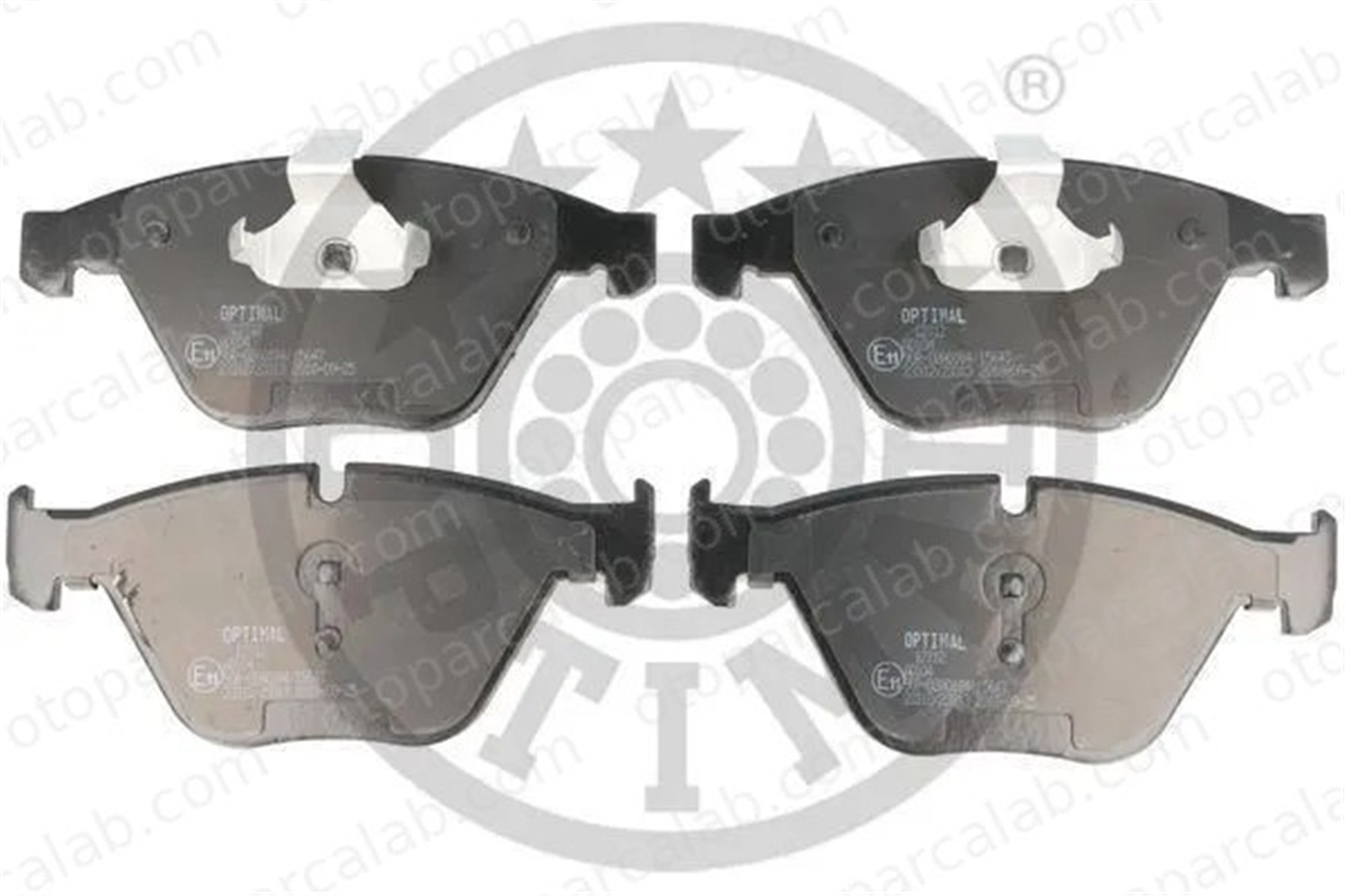 OPTIMAL BP-12712 Fren Disk Balata Ön BMW 5 5 Touring BP12712 34112339270
