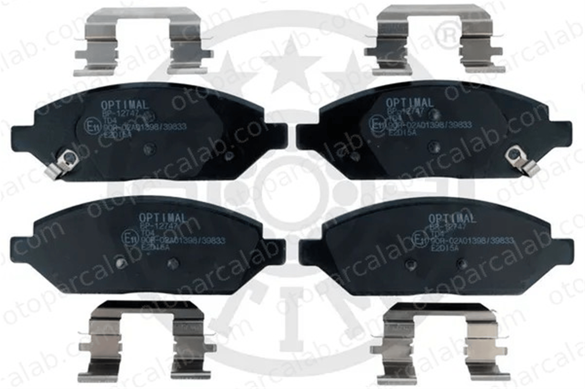 OPTIMAL BP-12747 Fren Disk Balata Ön OPEL KARL 1605324 42349235