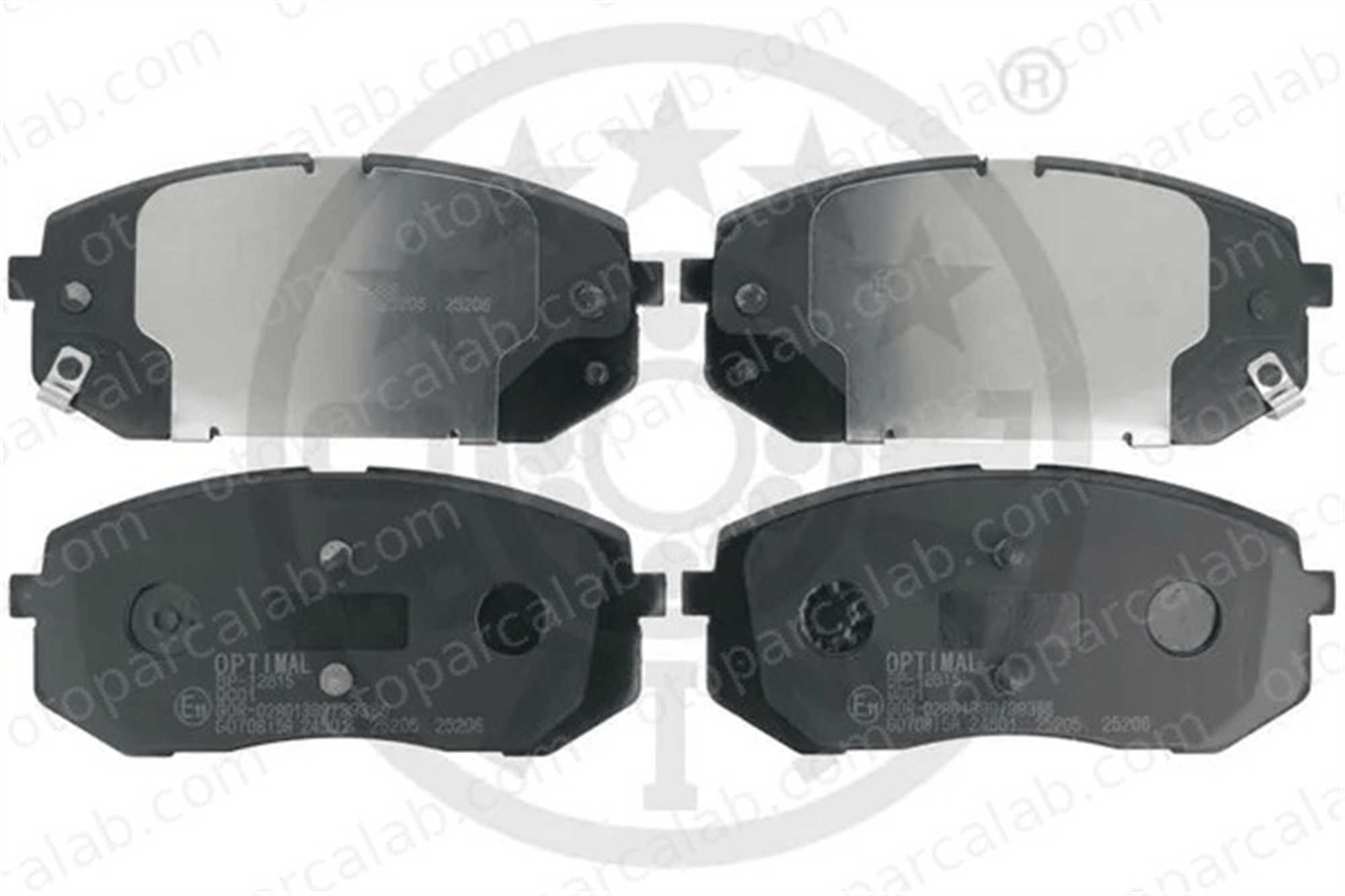 OPTIMAL BP-12815 Fren Disk Balata Ön KIA SPORTAGE IV HYUNDAI TUCSON 581011DA21 58101A8A15