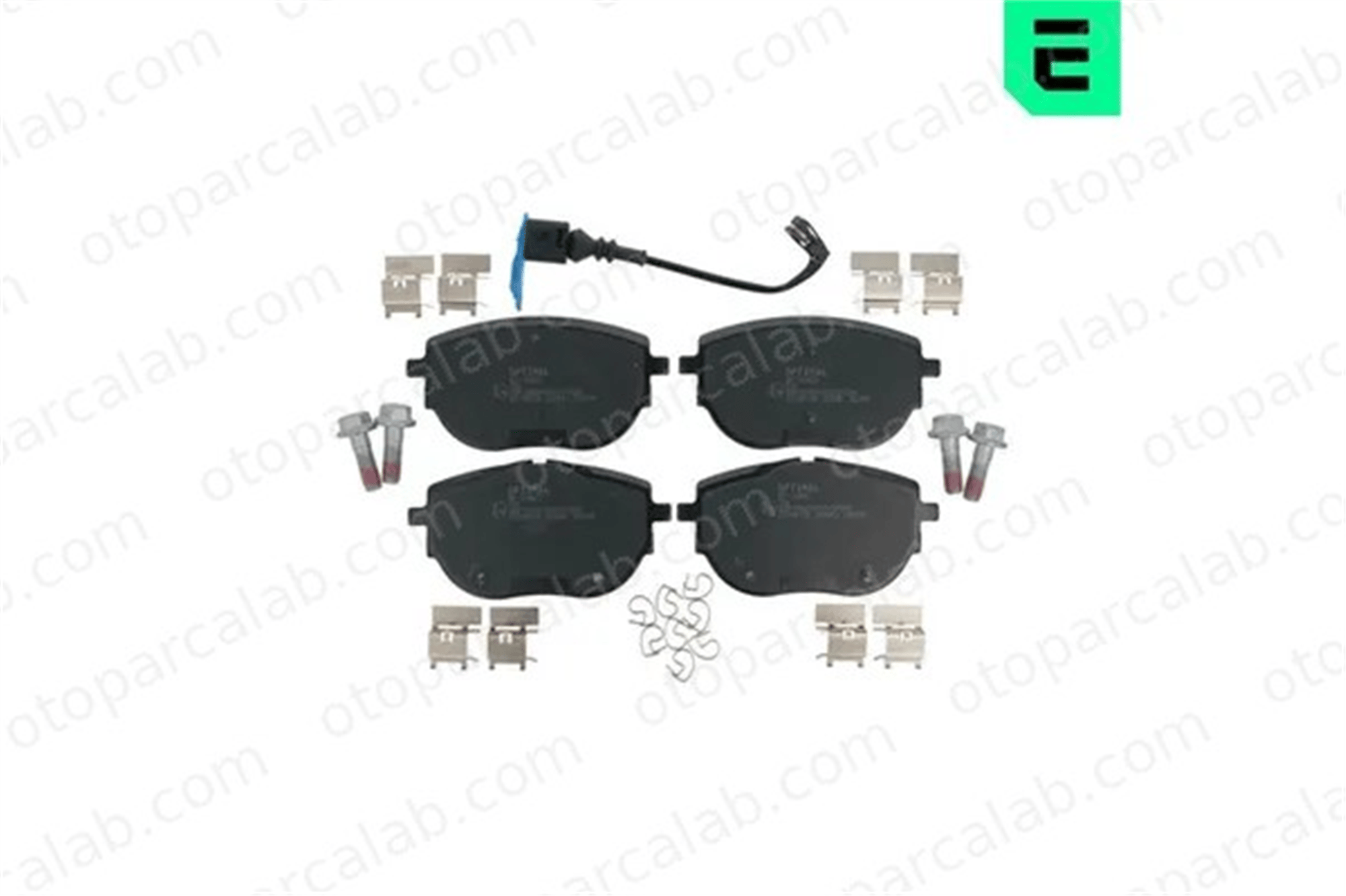 OPTIMAL BP-12820 Fren Disk Balata Ön VW TRANSPORTER T6 Panelvan/Van TRANSPORTER T6 Platform şasi 7LA698151 7LA698151B