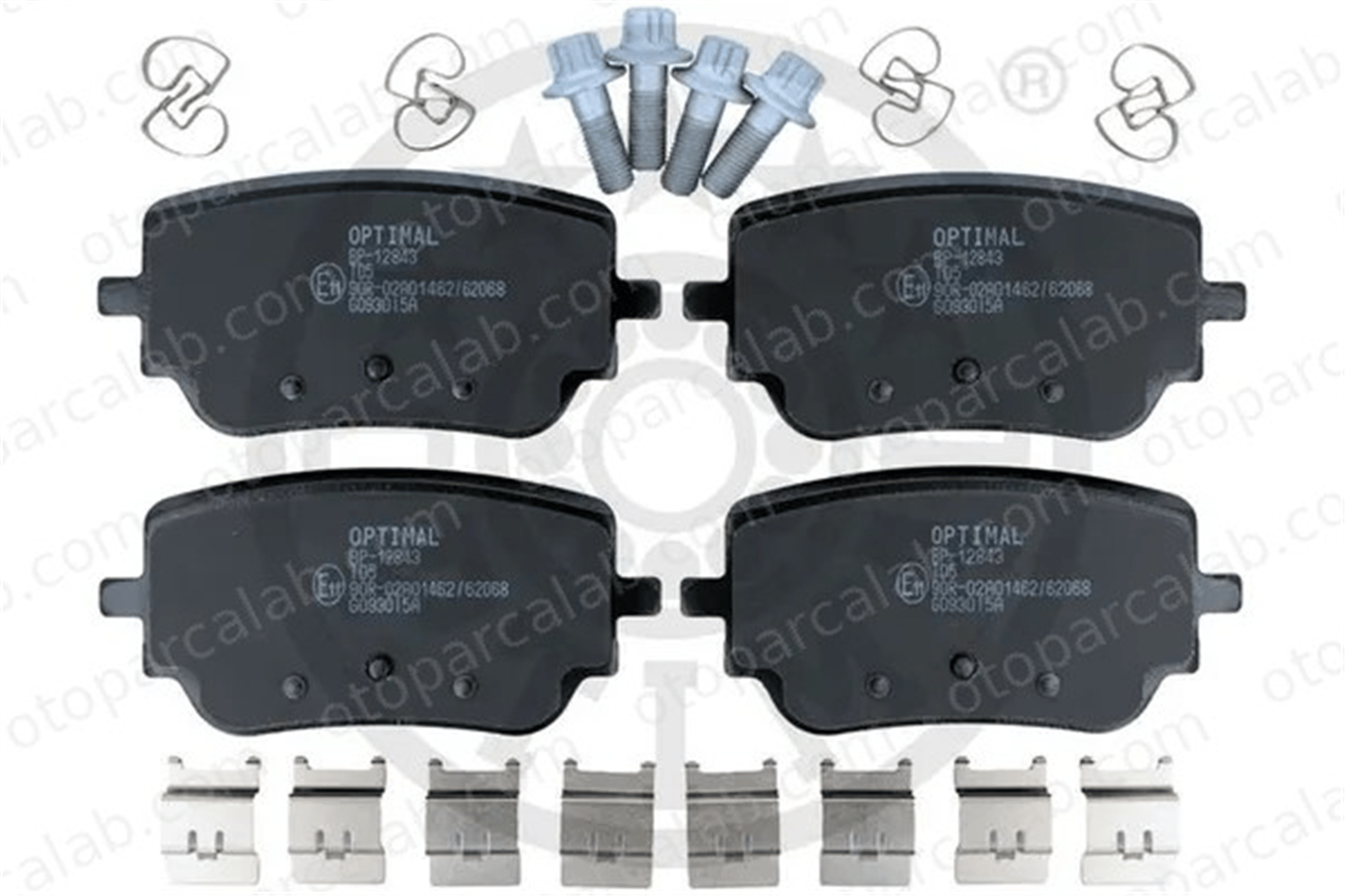 OPTIMAL BP-12843 Fren Disk Balata Ön MERCEDES-BENZ A-SERISI CLA BP12843 4205803
